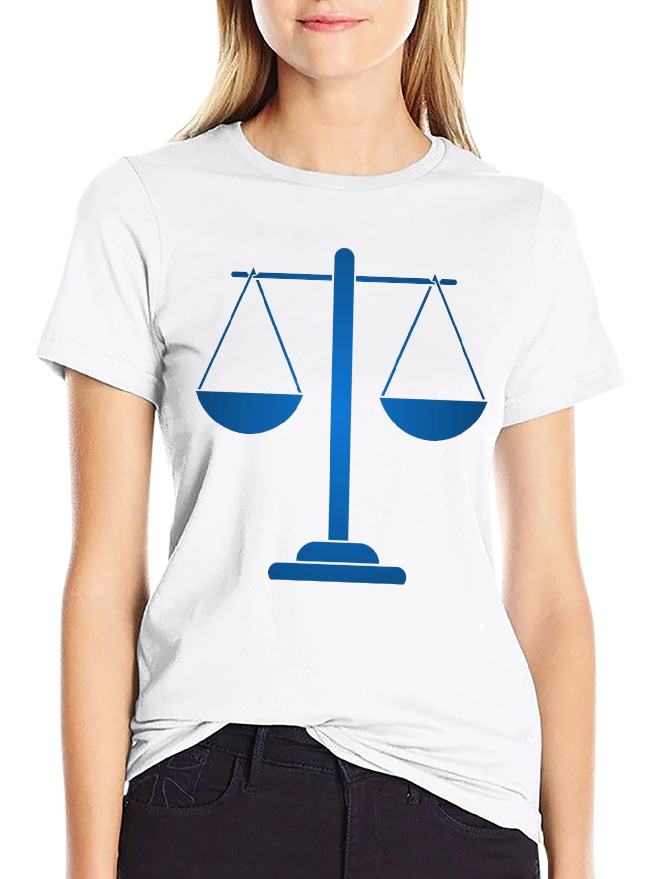 Scales of Justice T-Shirt - Classic Law Symbol