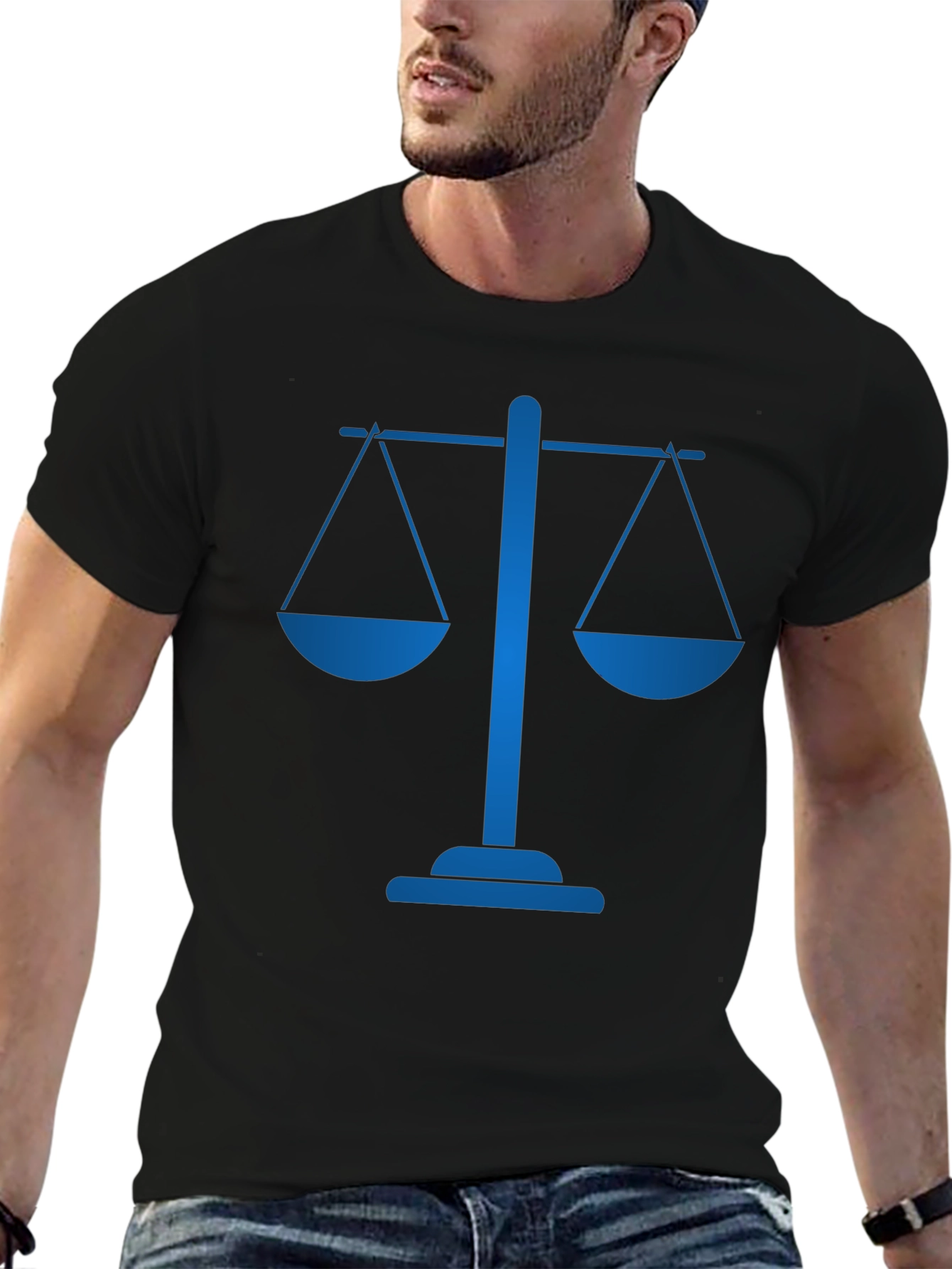 Scales of Justice T-Shirt - Classic Law Symbol