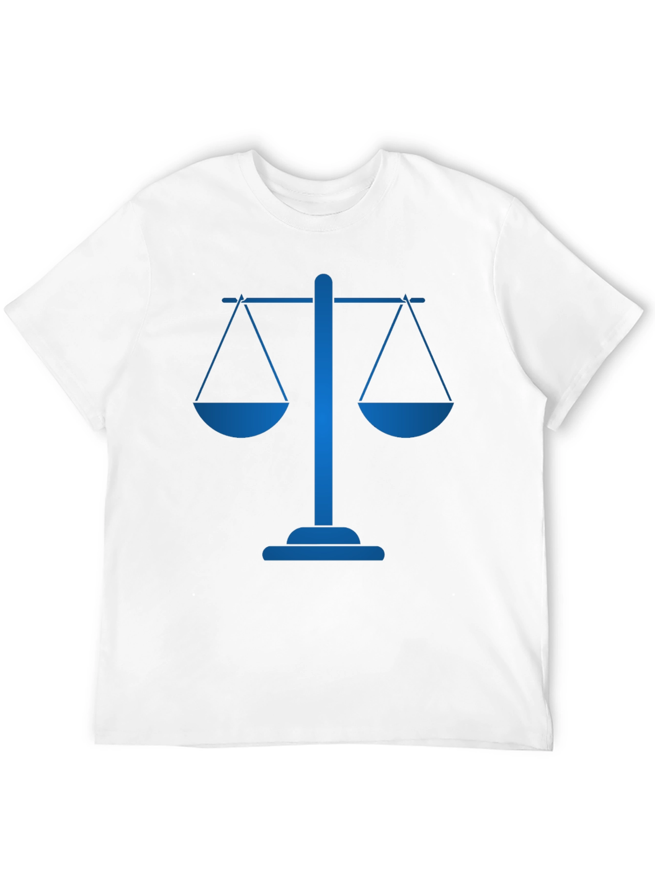 Scales of Justice T-Shirt - Classic Law Symbol