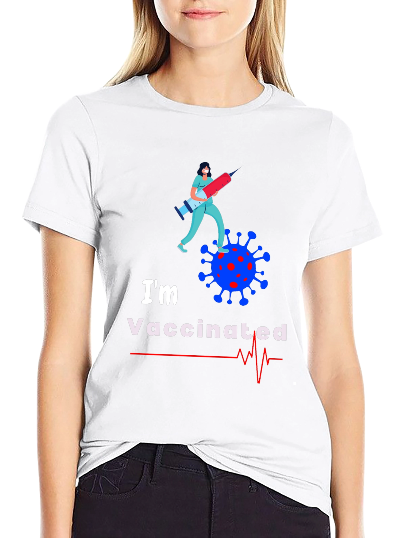 Im Vaccinated T-Shirt Novelty Tee