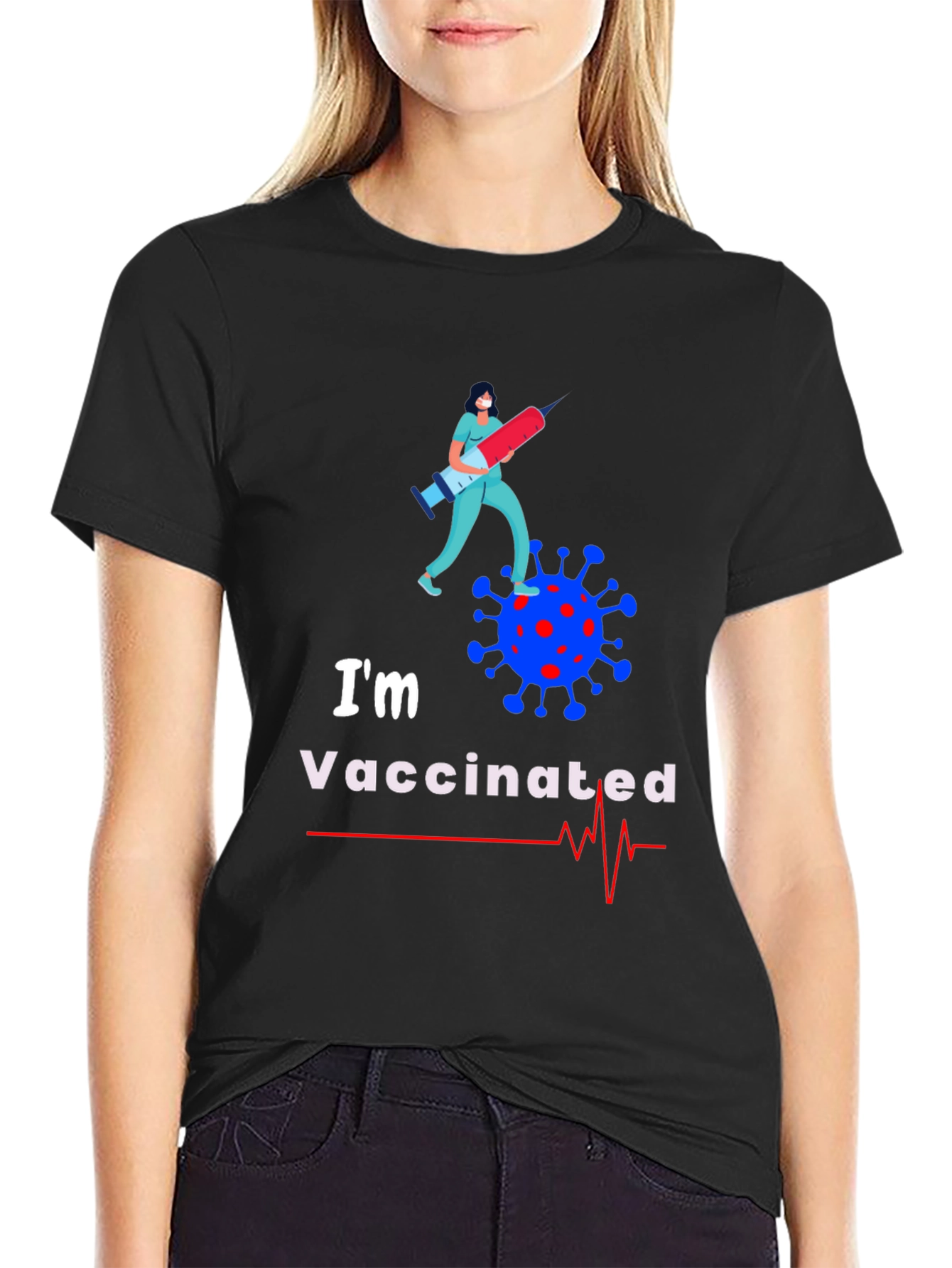 Im Vaccinated T-Shirt Novelty Tee