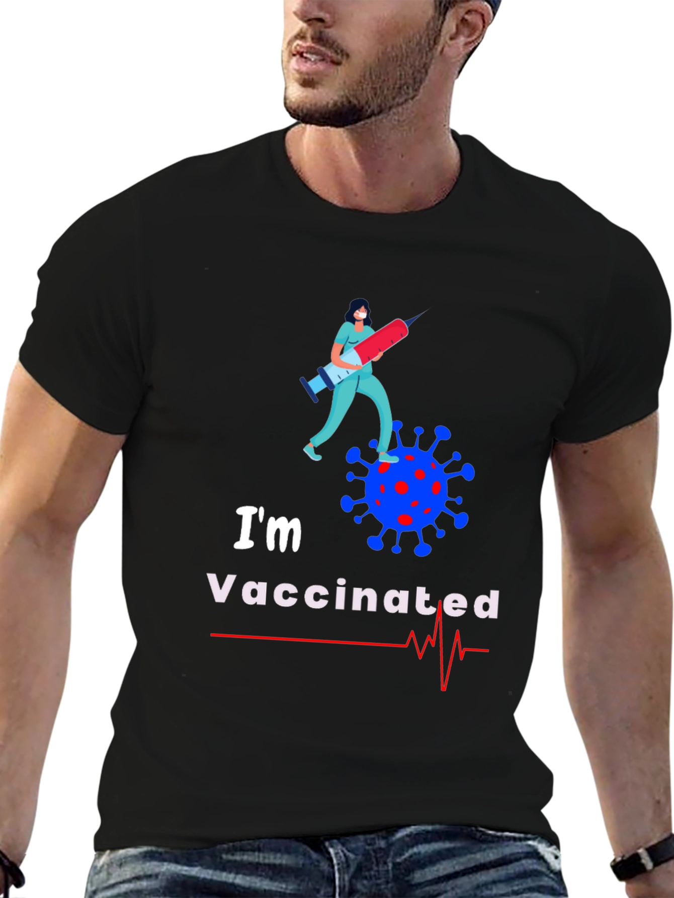 Im Vaccinated T-Shirt Novelty Tee