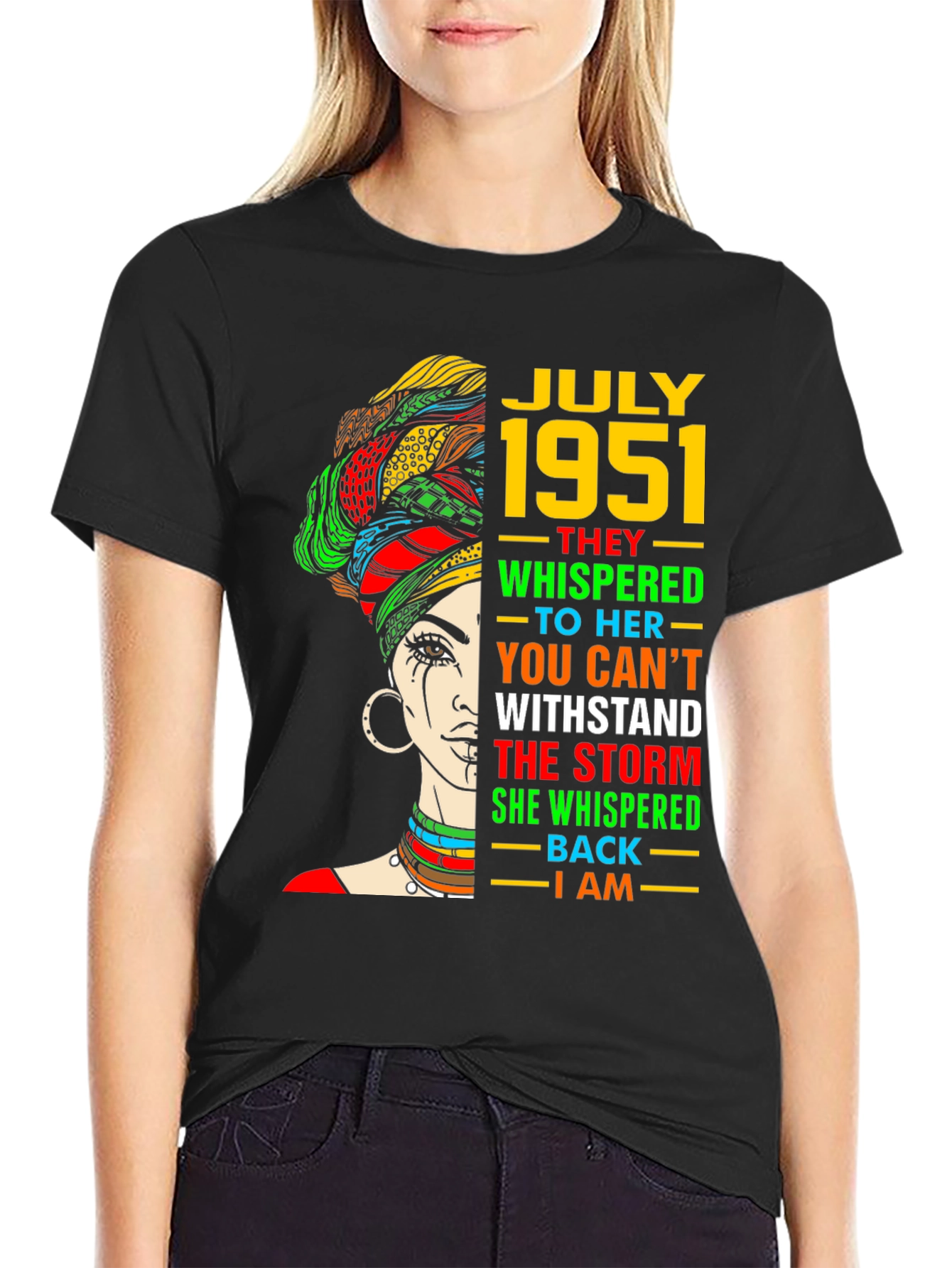 July 1951 Black Queen T-Shirt