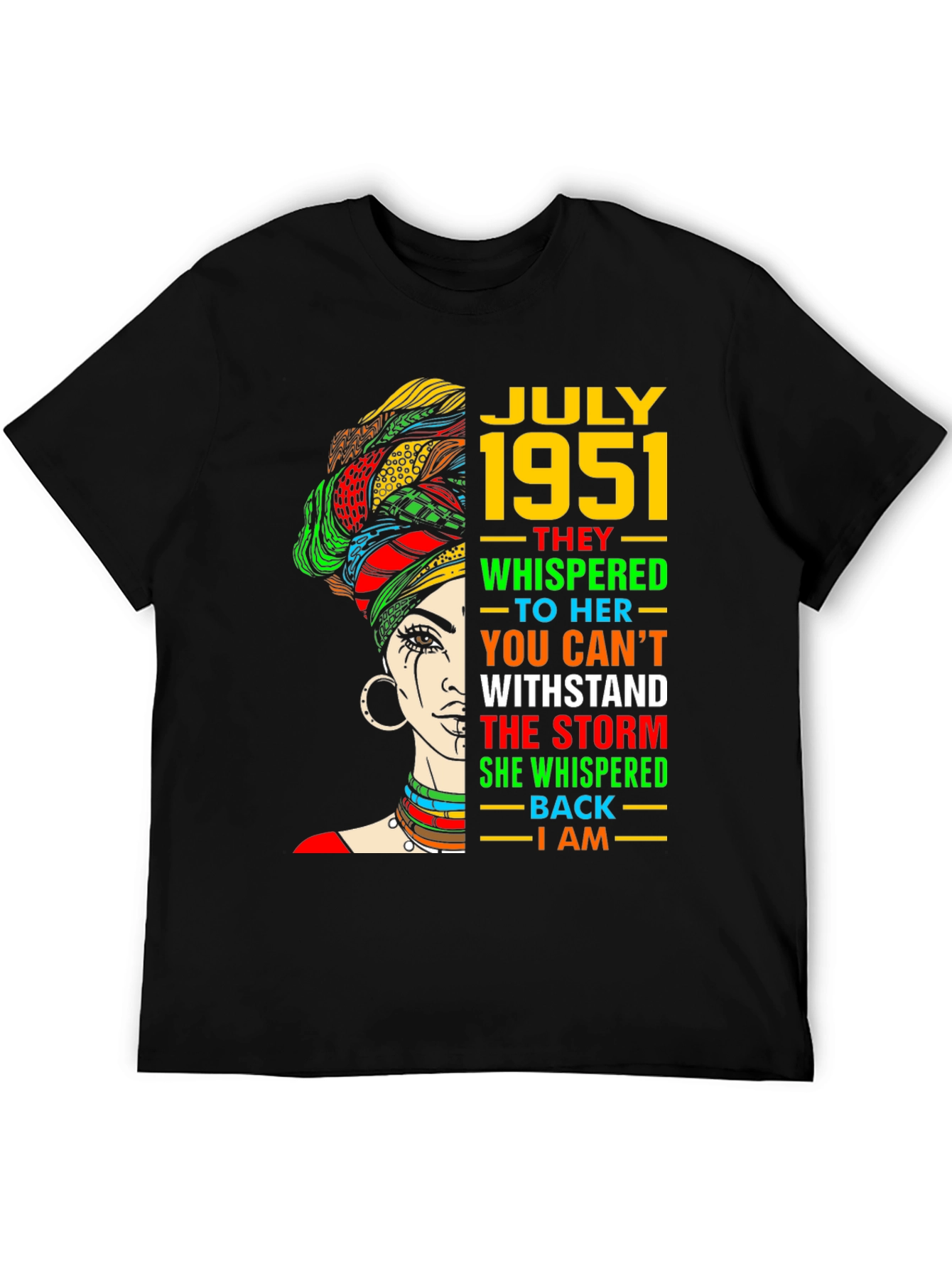 July 1951 Black Queen T-Shirt