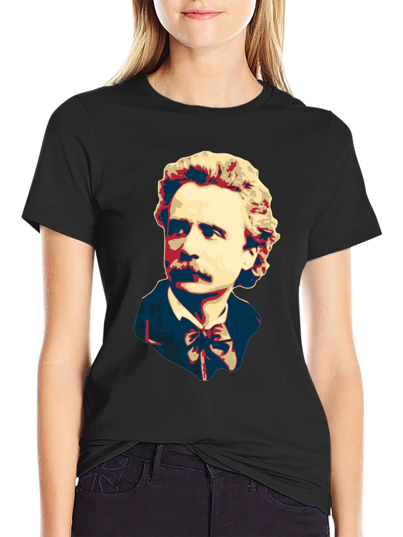 Mark Twain Graphic Tee - Classic Literary Style