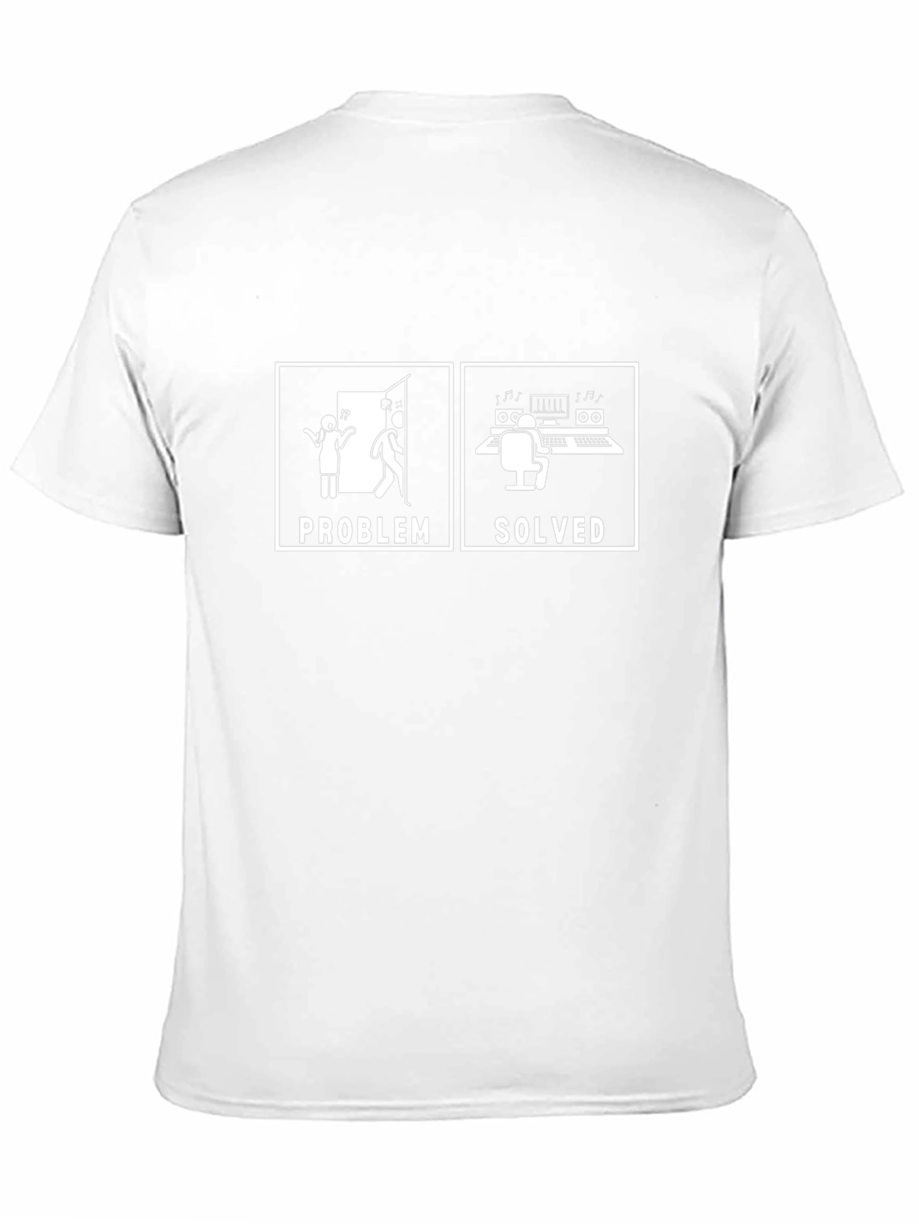 Problem Solved T-Shirt - Black Graphic Tee