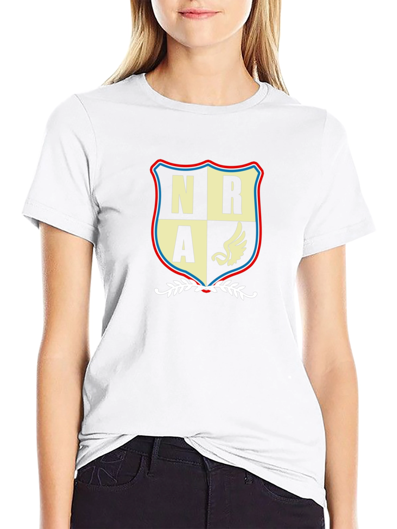 NRA Graphic Tee - Classic Patriotic Design
