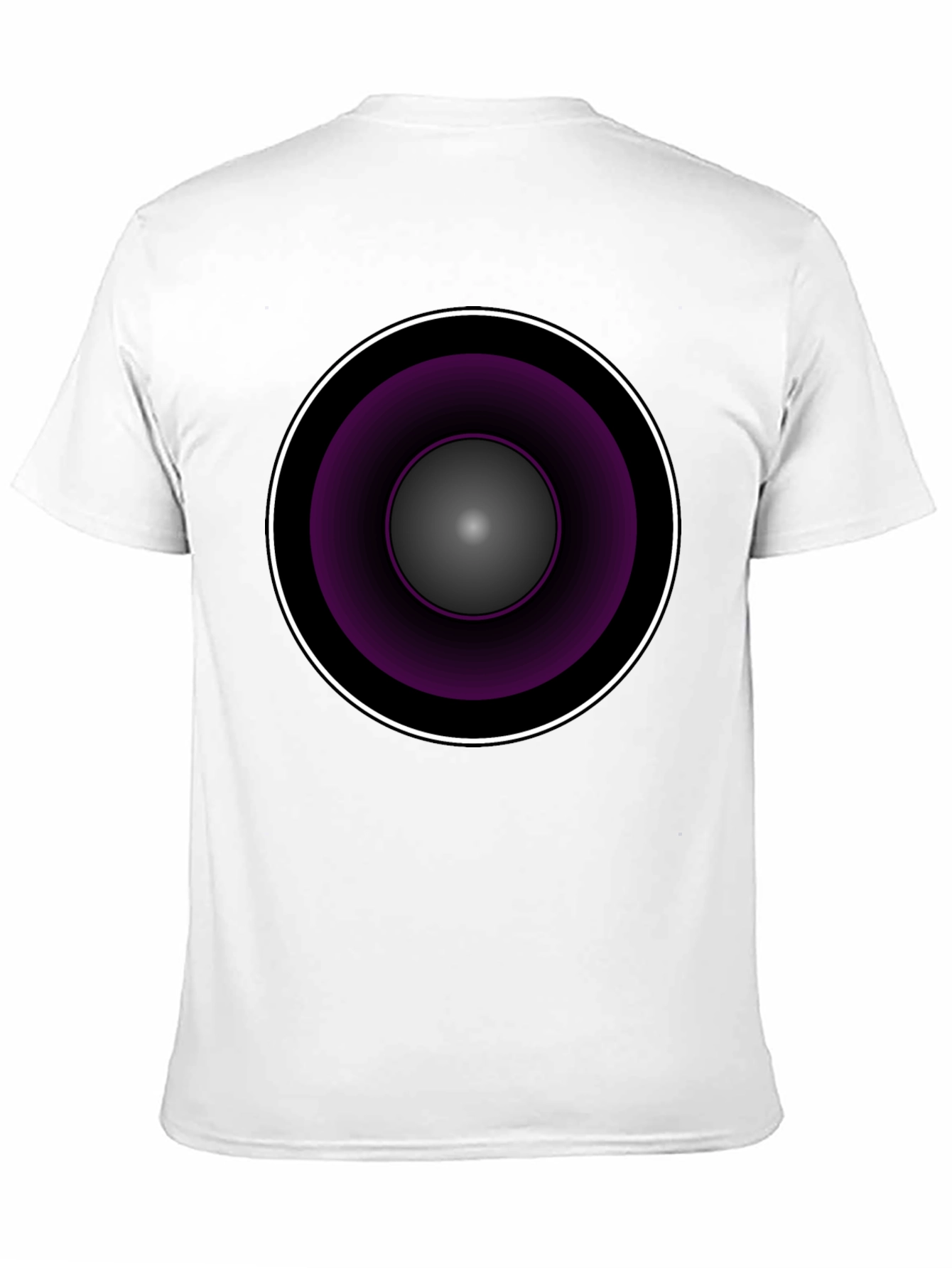 Abstract Circle Graphic T-Shirt