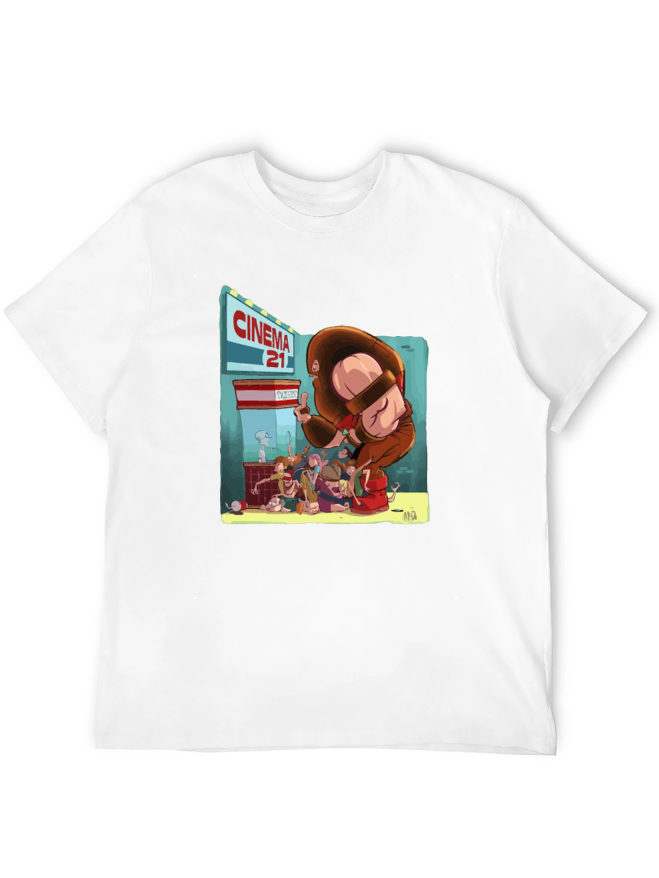 Cinema 21 T-Shirt - Movie Buff Tee