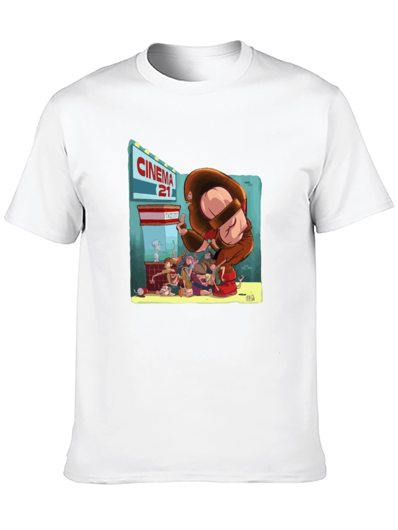 Cinema 21 T-Shirt - Movie Buff Tee