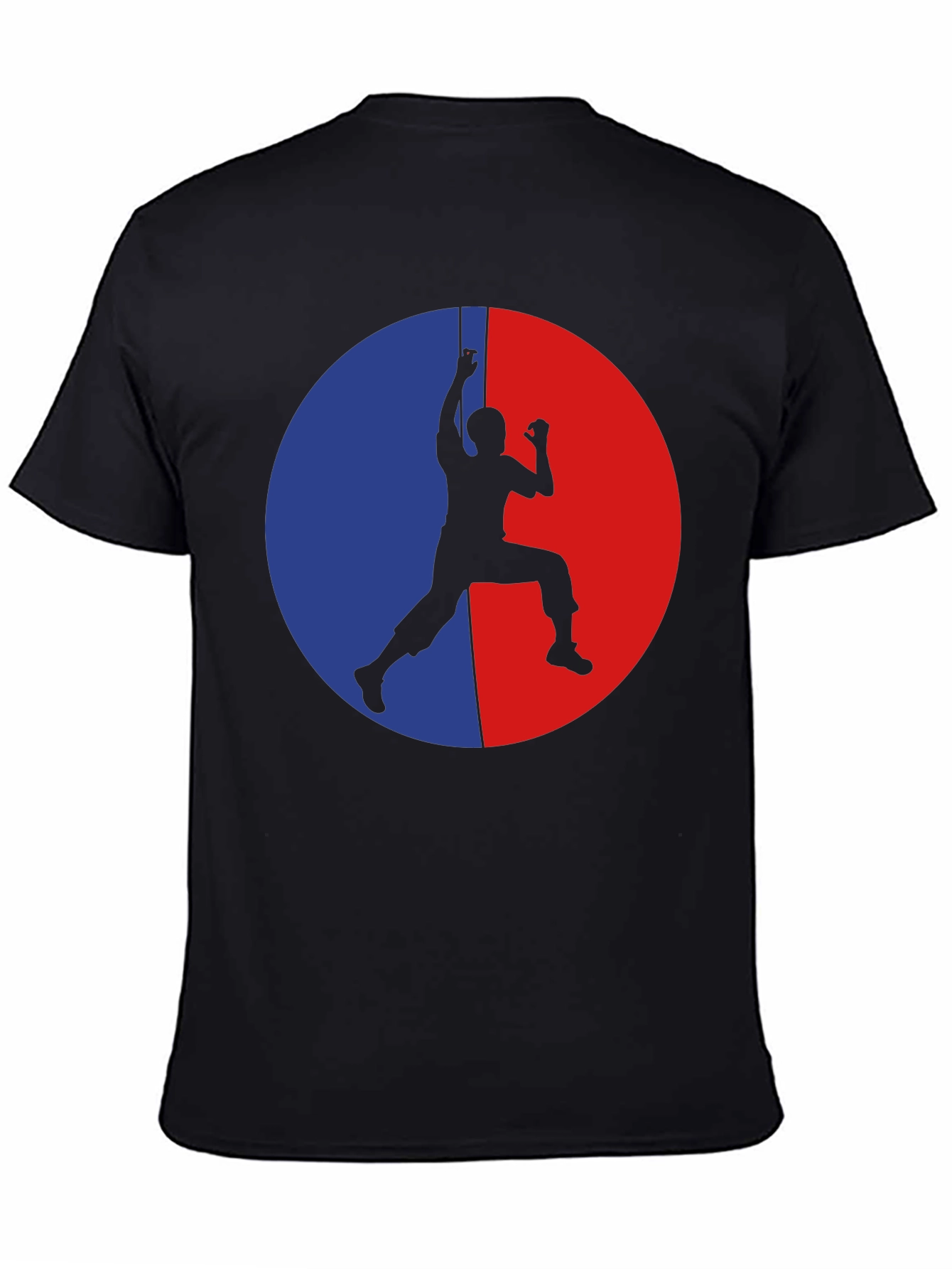 Climbing Silhouette Graphic T-Shirt