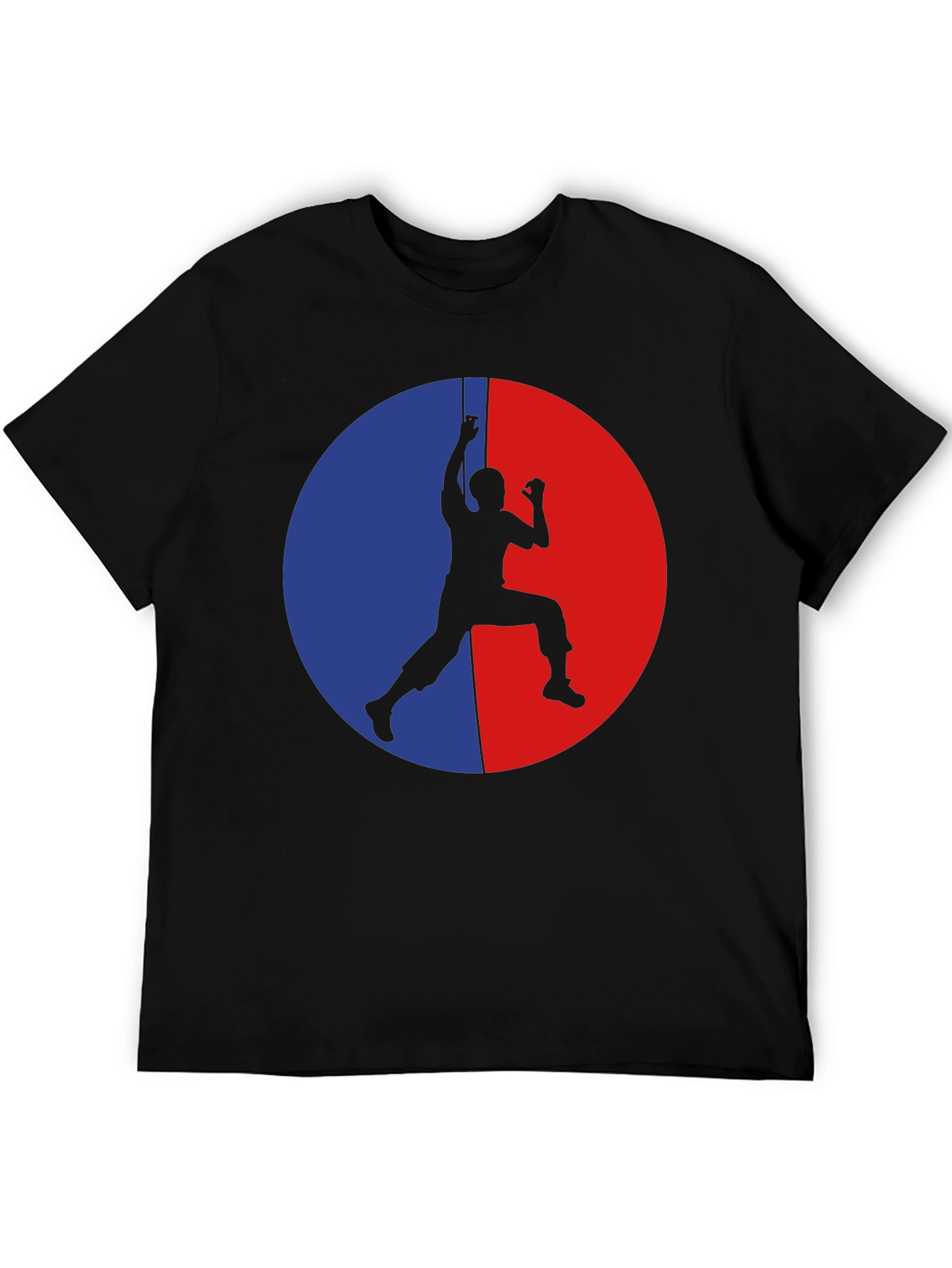 Climbing Silhouette Graphic T-Shirt
