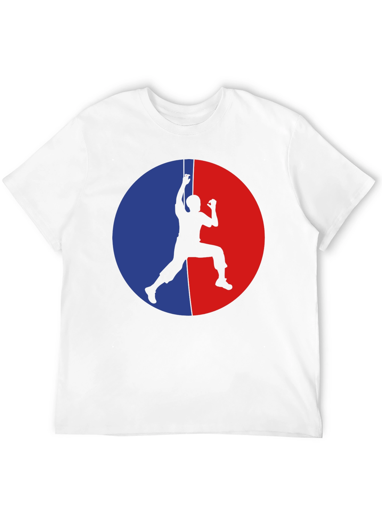 Climbing Silhouette Graphic T-Shirt