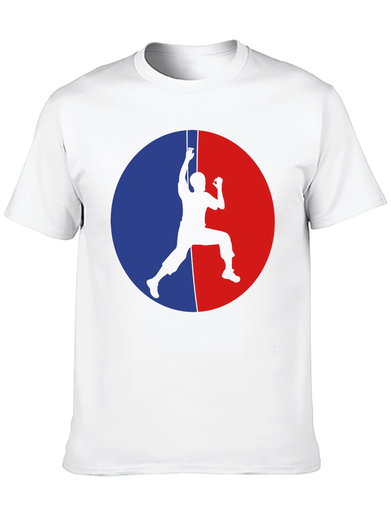 Climbing Silhouette Graphic T-Shirt