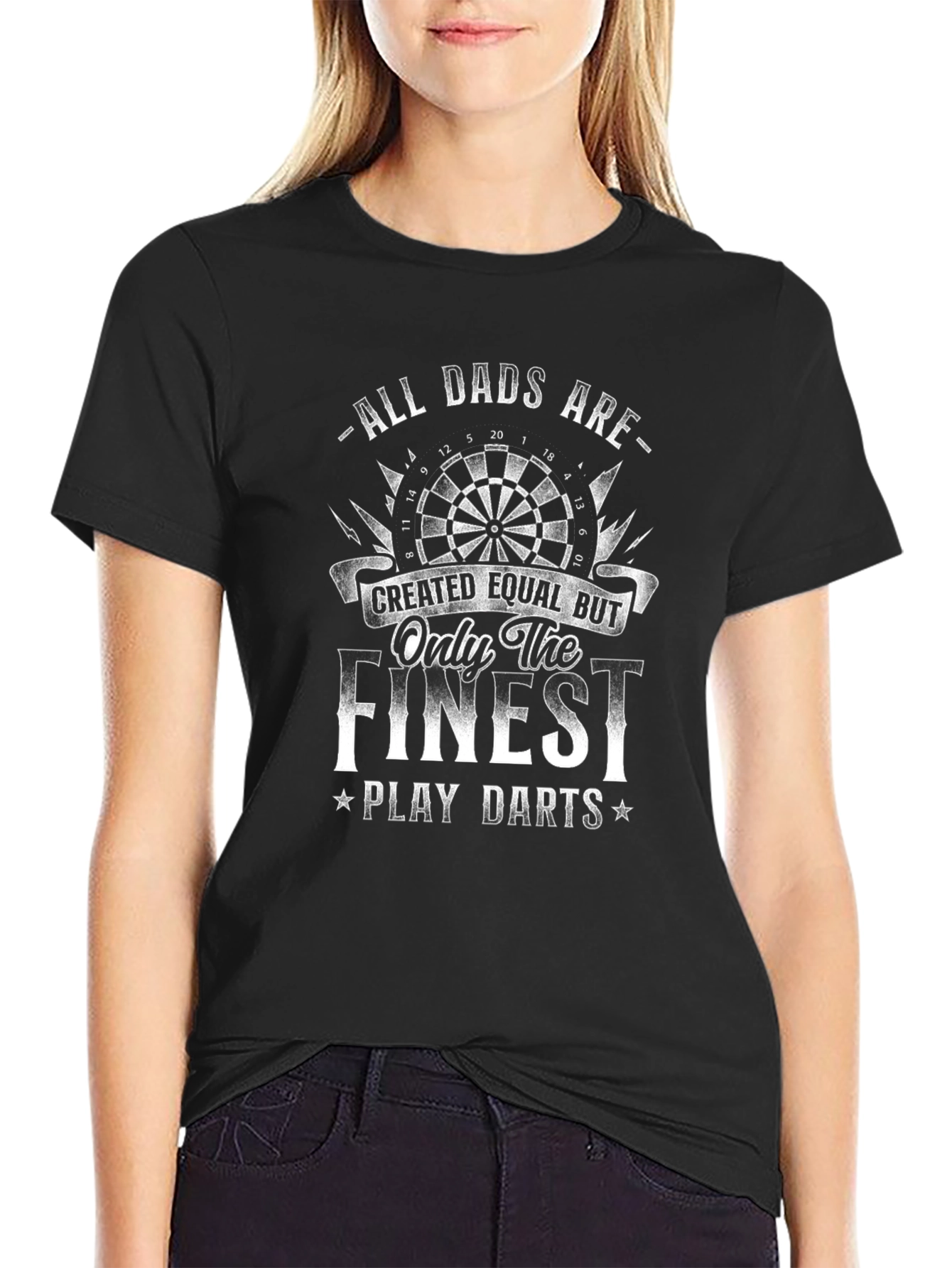 All Dads Are Created Equal Darts T-Shirt