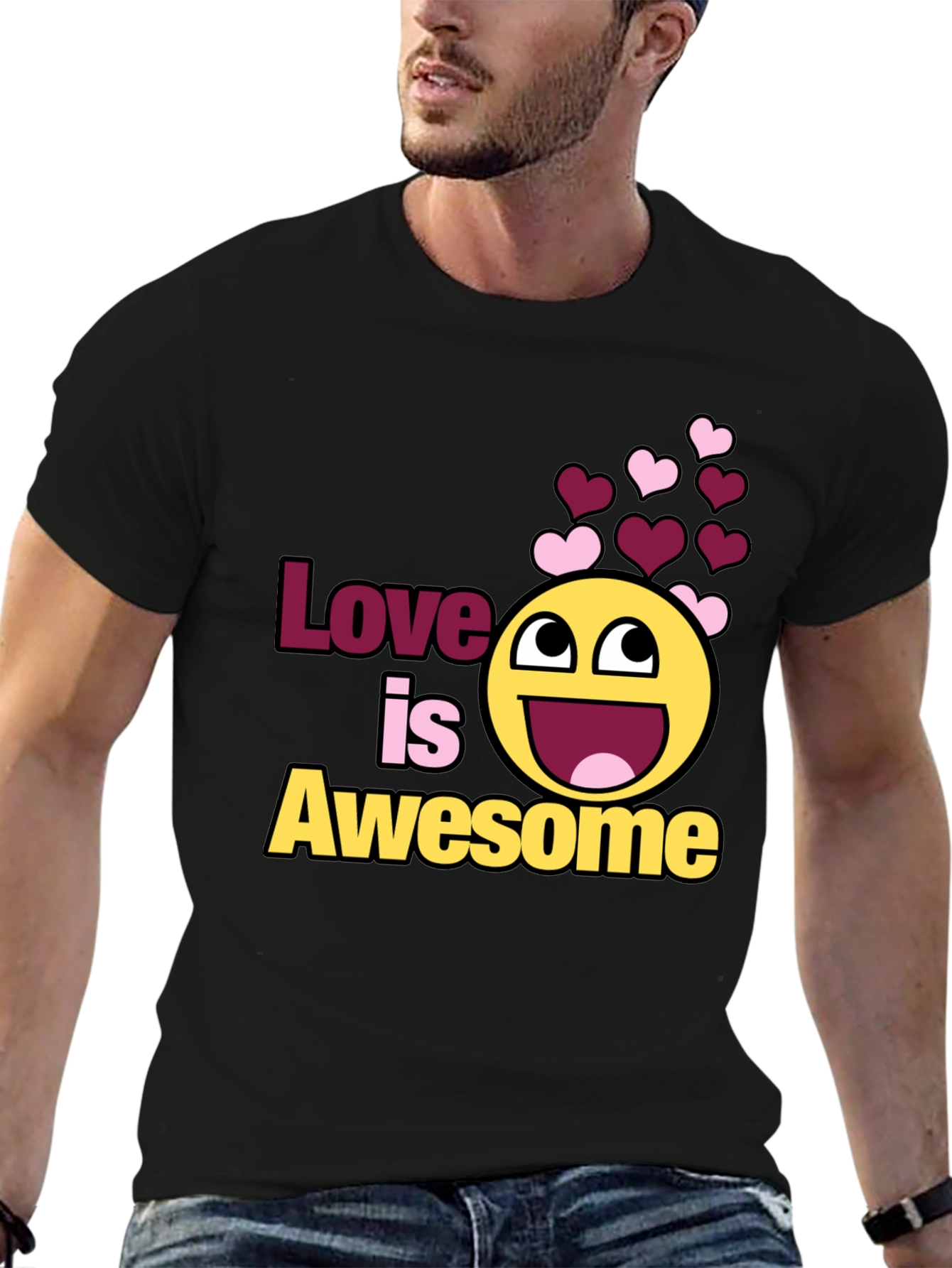 Love is Awesome T-Shirt - Graphic Tee