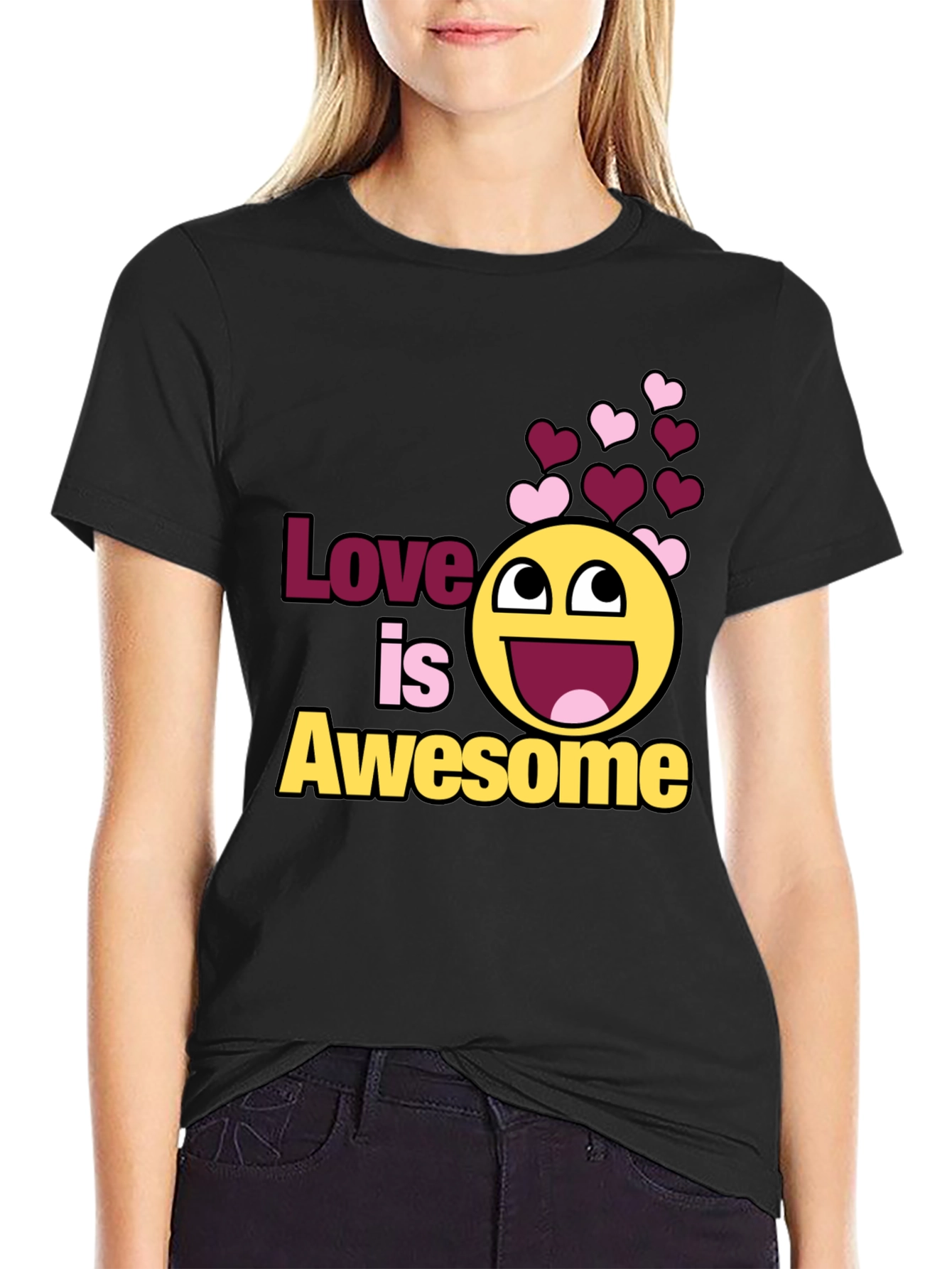 Love is Awesome T-Shirt - Graphic Tee