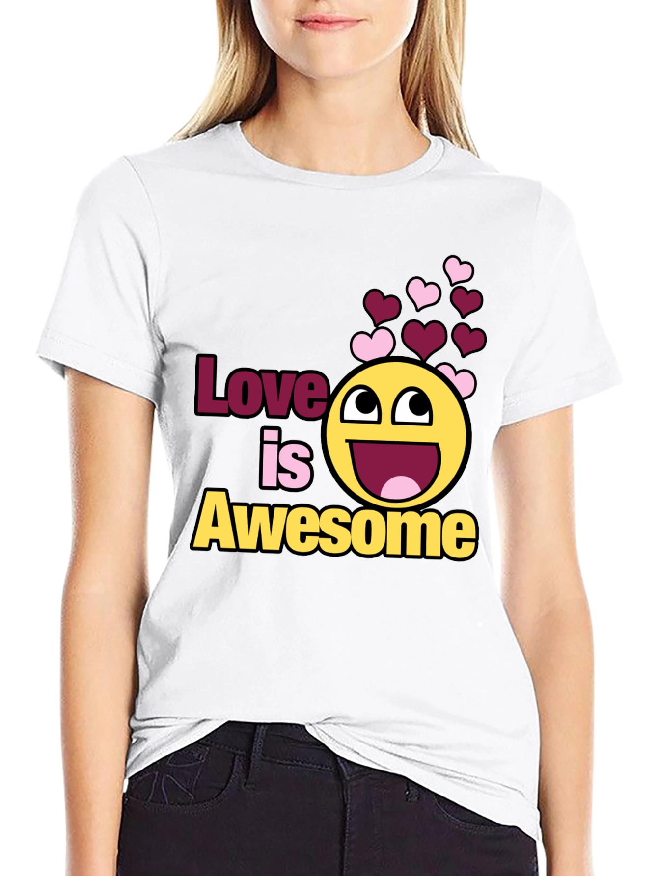 Love is Awesome T-Shirt - Graphic Tee