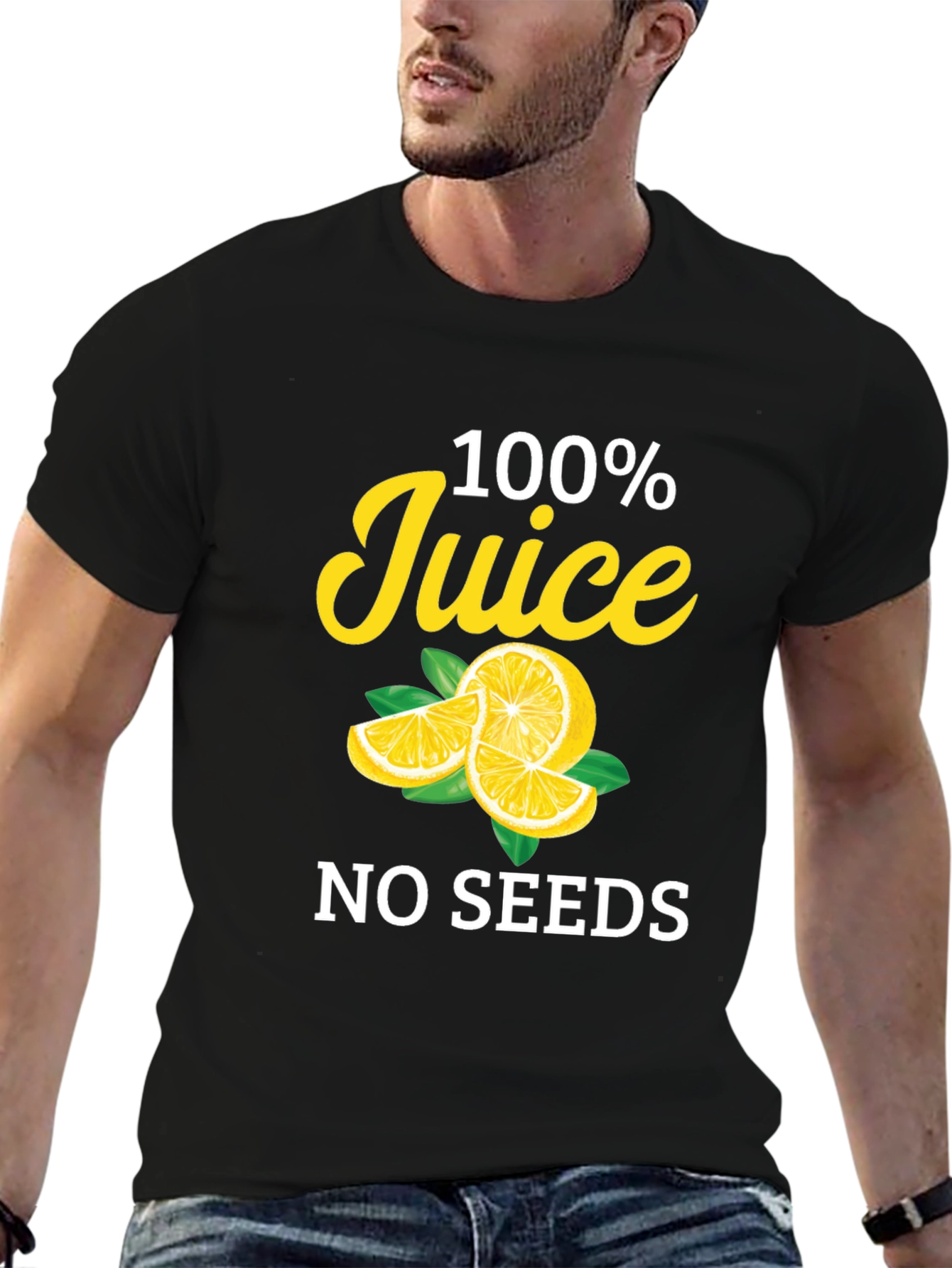 100% Juice No Seeds Graphic Tee