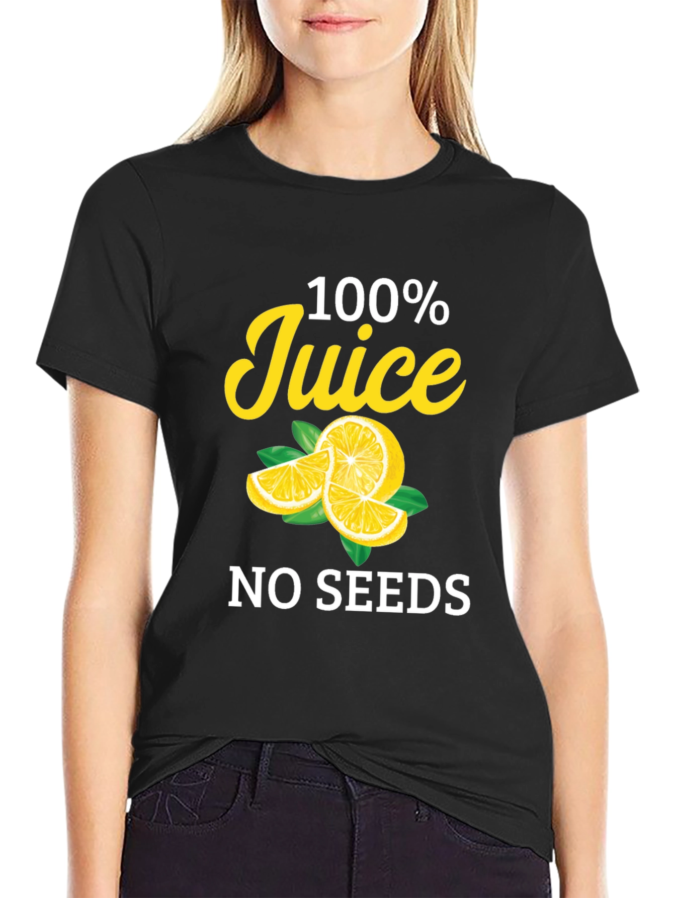 100% Juice No Seeds Graphic Tee