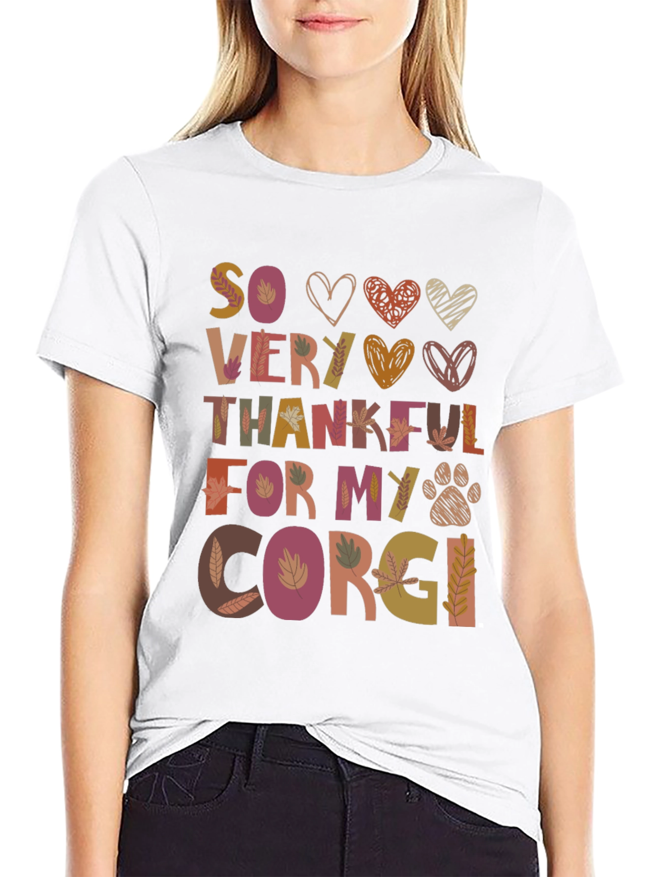 So Very Thankful Corgi T-Shirt