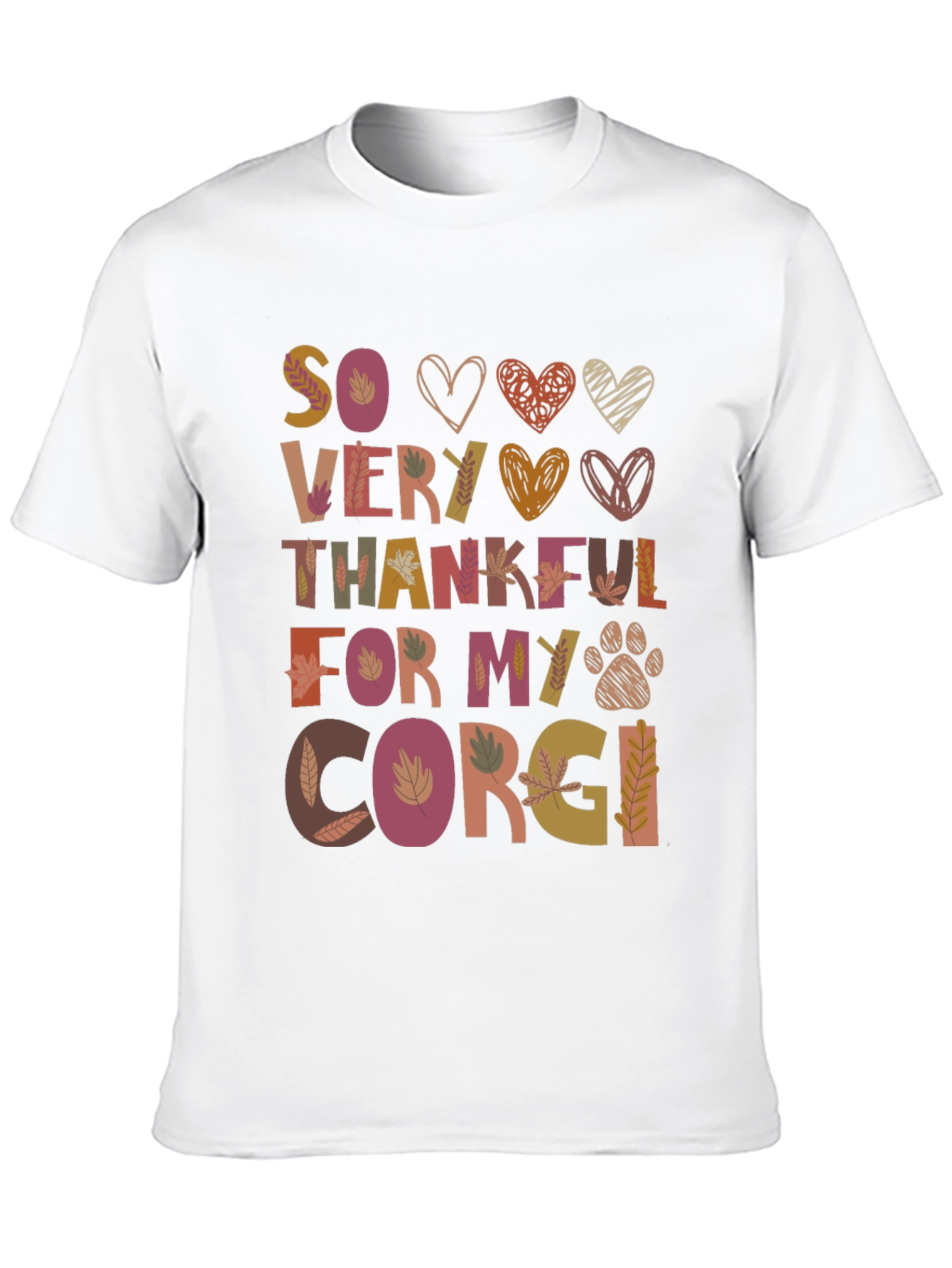 So Very Thankful Corgi T-Shirt