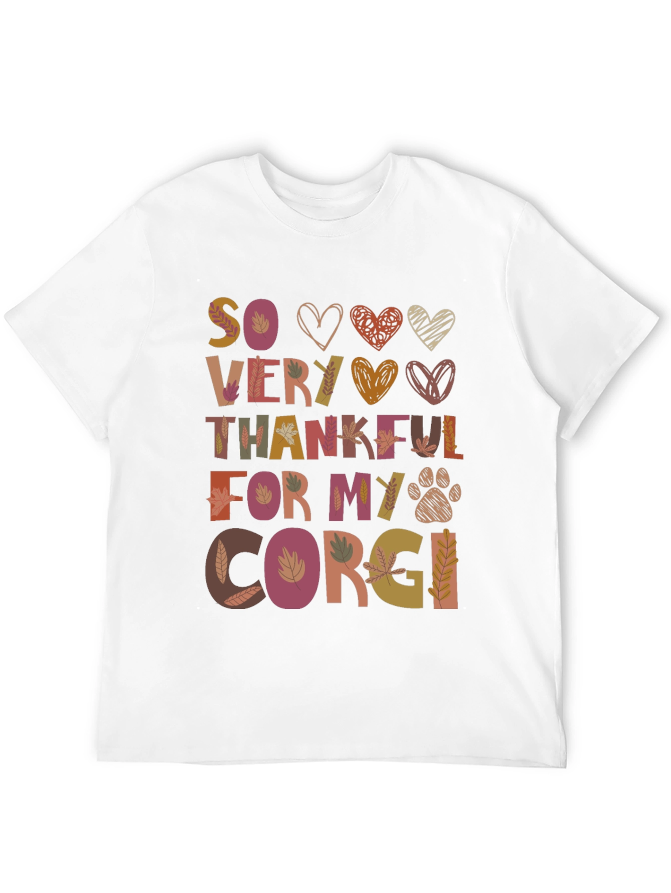 So Very Thankful Corgi T-Shirt