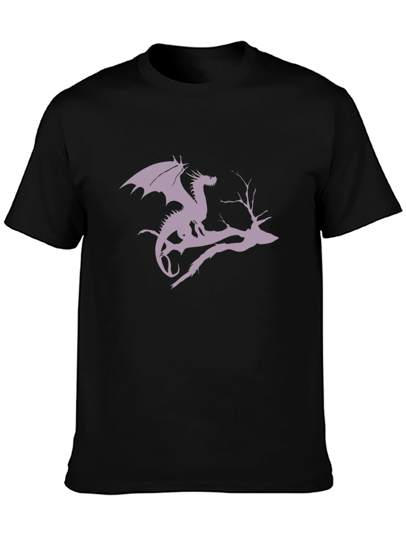 Dragon on Branch Graphic T-Shirt