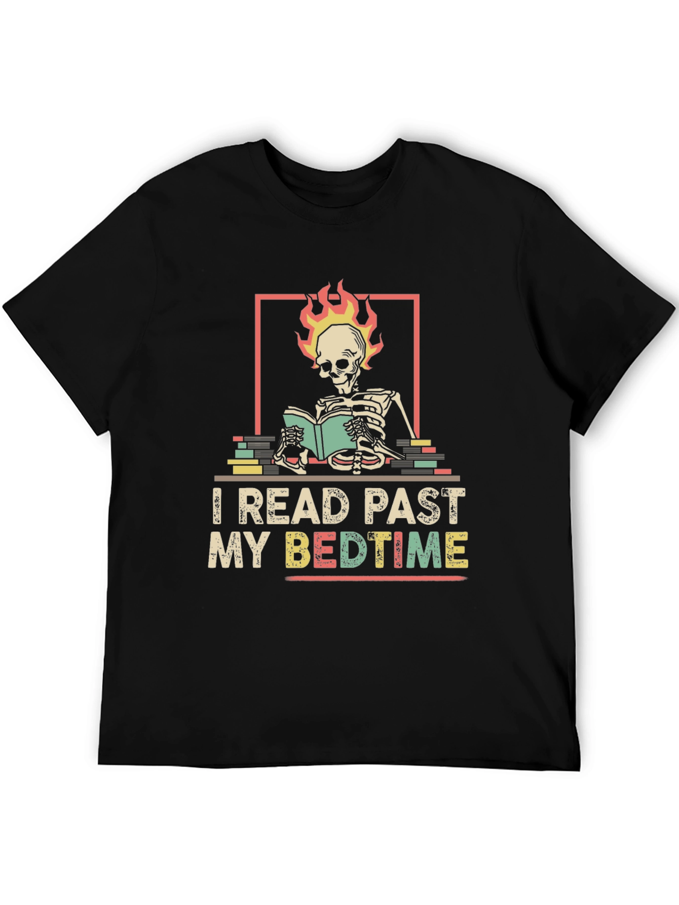 I Read Past My Bedtime Graphic T-Shirt