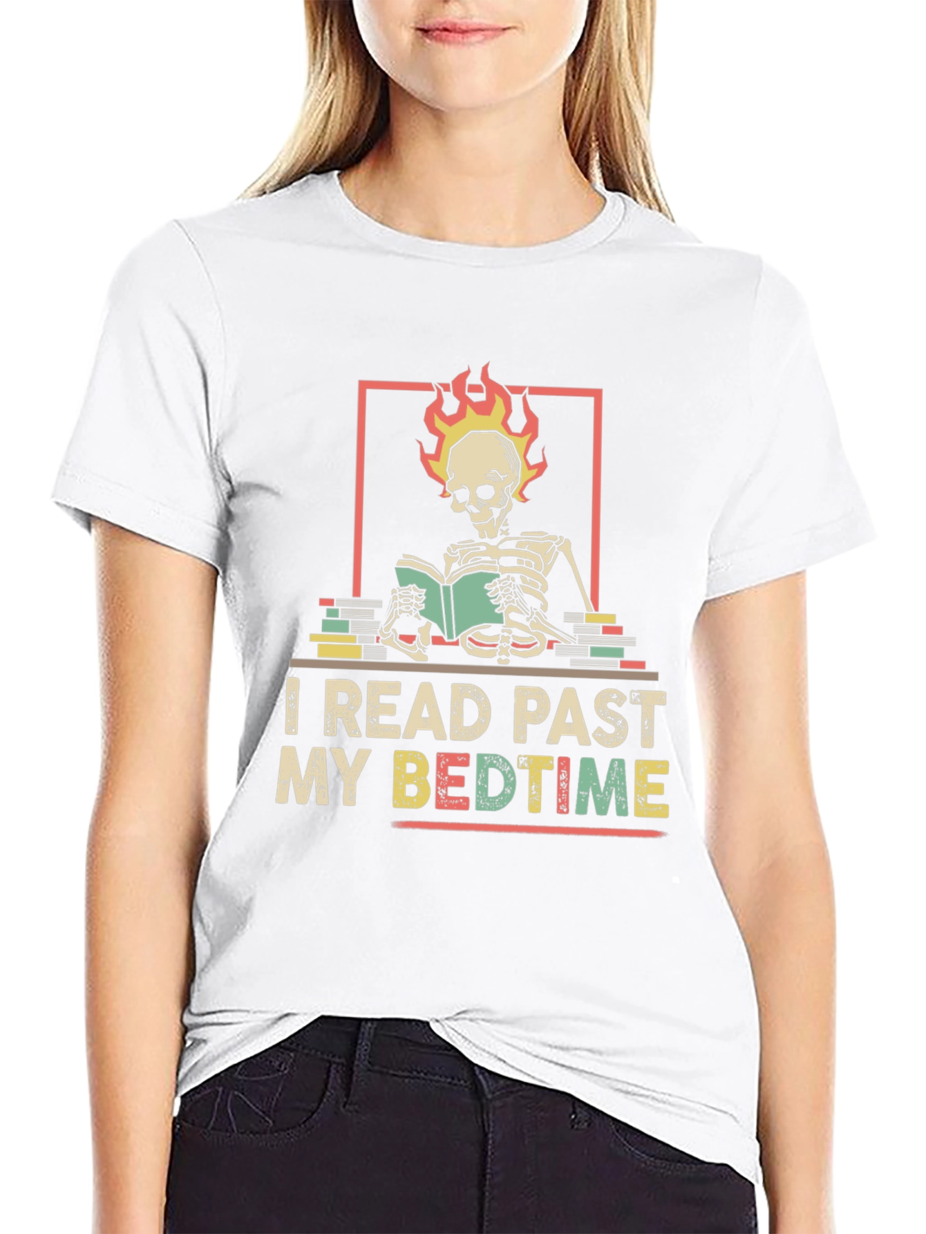 I Read Past My Bedtime Graphic T-Shirt