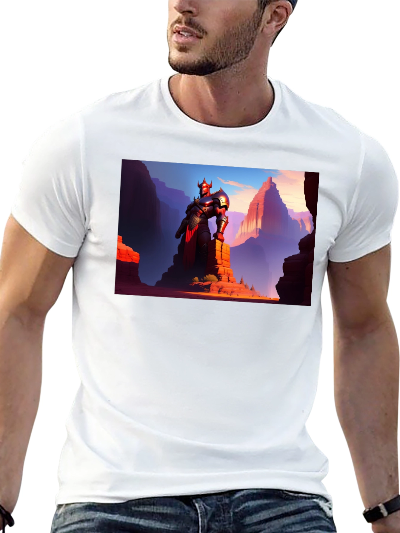 Epic Knight T-Shirt - Fantasy Warrior Tee