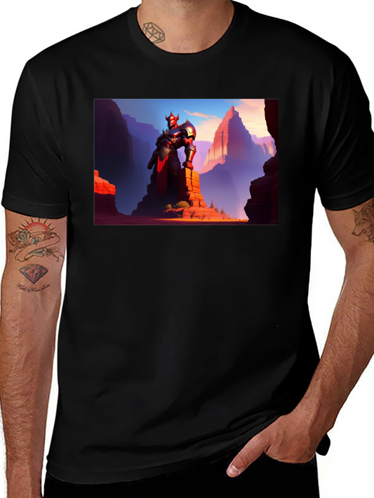 Epic Knight T-Shirt - Fantasy Warrior Tee