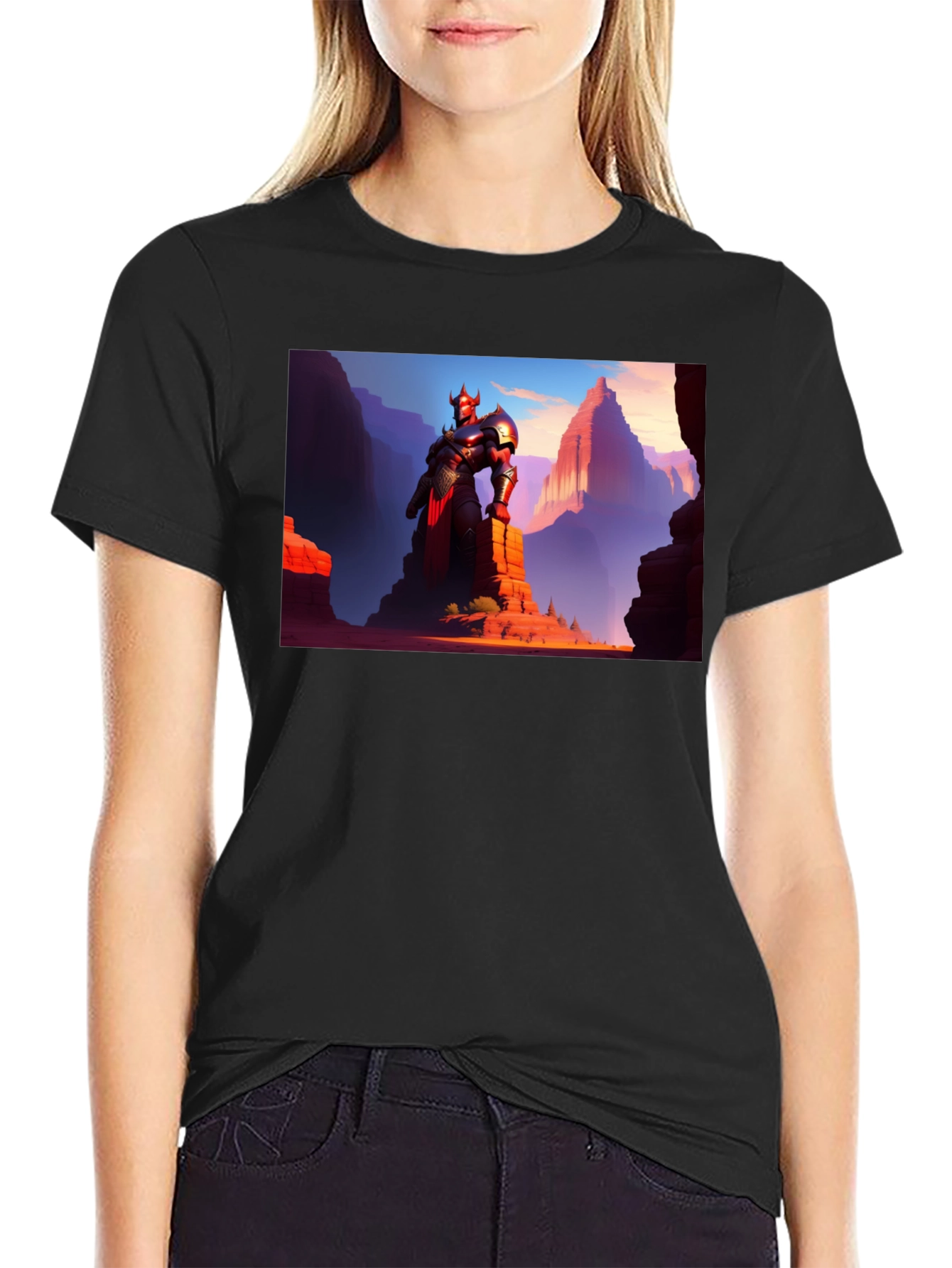 Epic Knight T-Shirt - Fantasy Warrior Tee