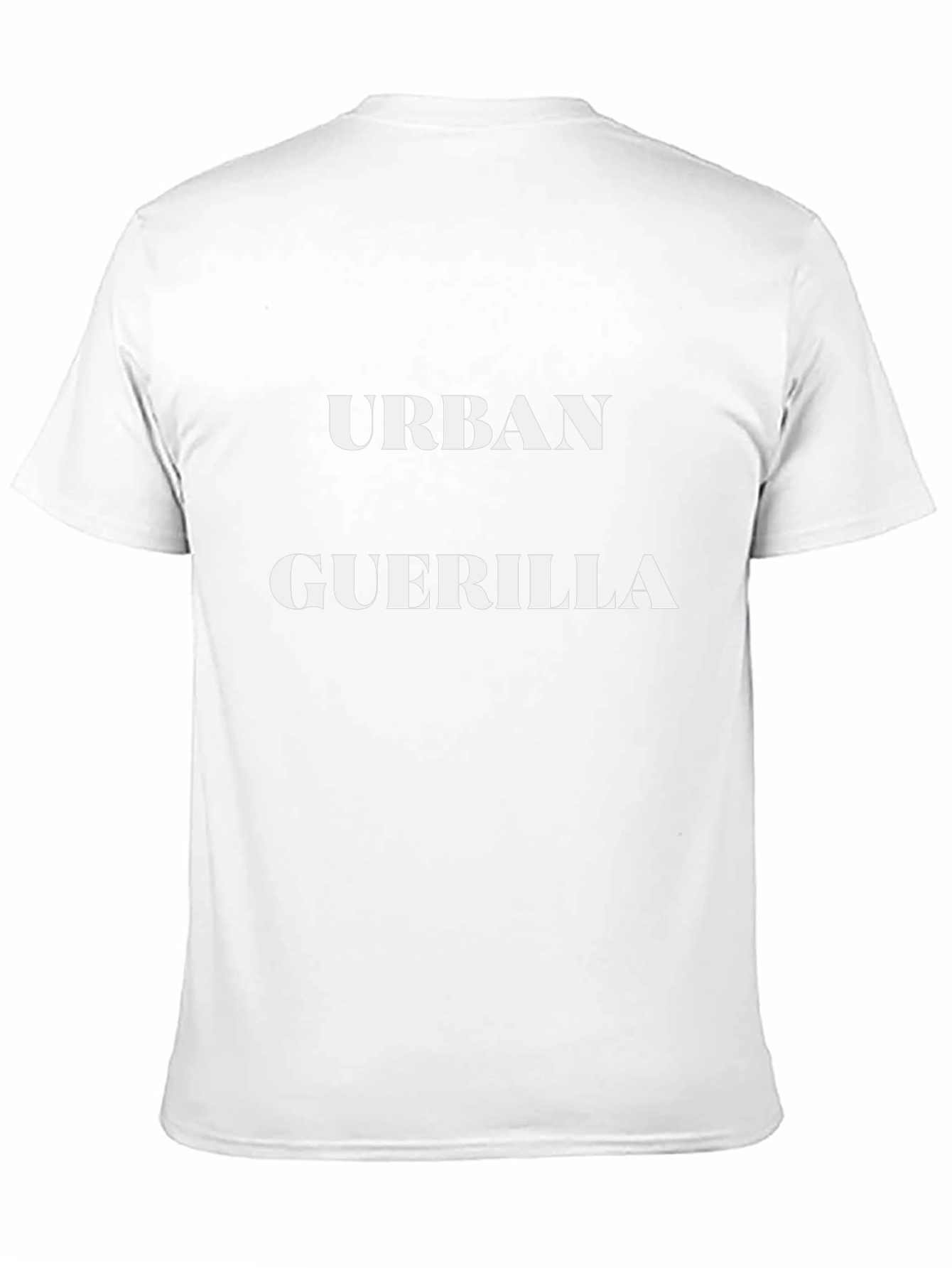 Urban Guerrilla Black Graphic T-Shirt