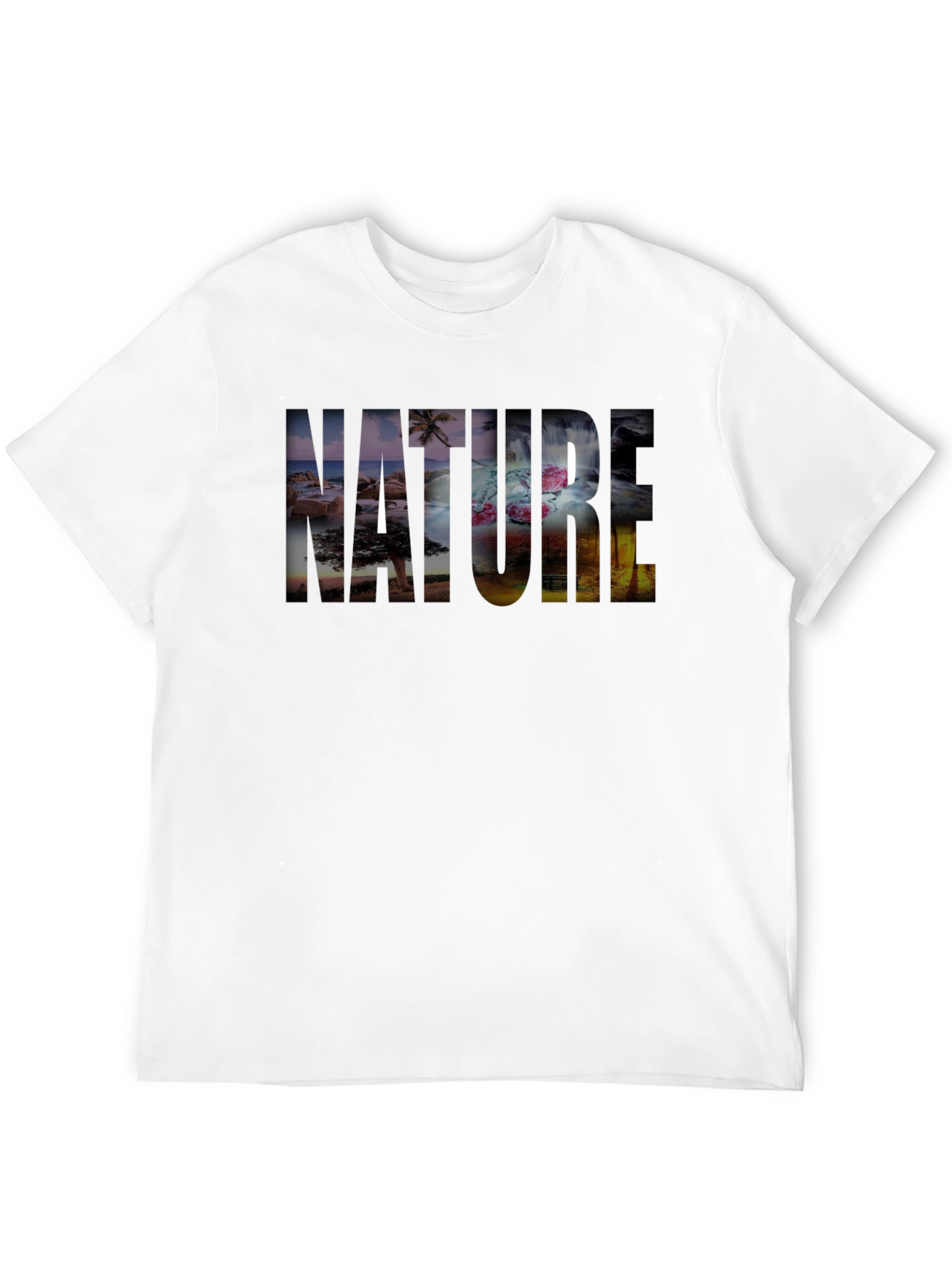 Nature T-Shirt - Black Graphic Tee