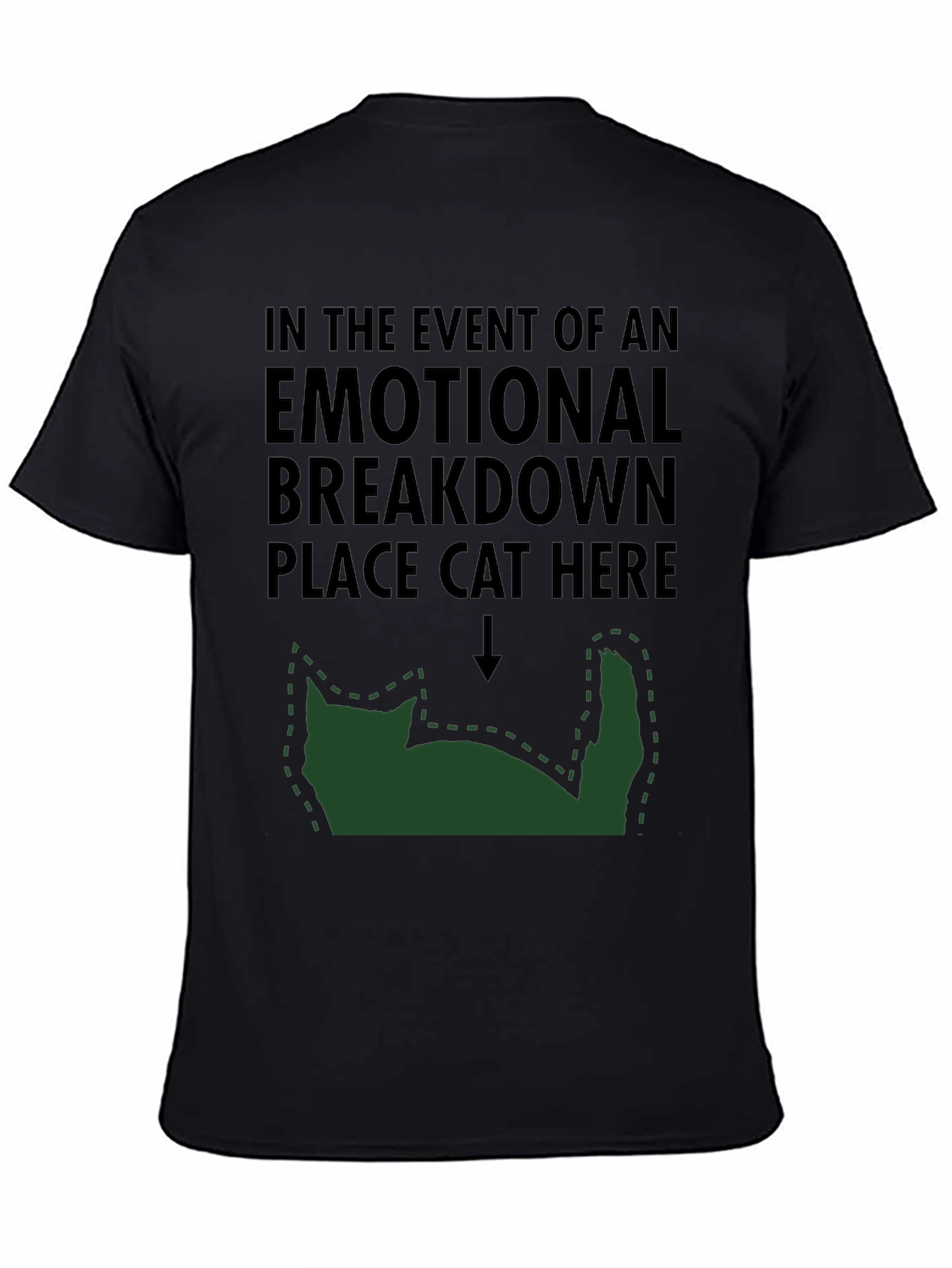 Emotional Breakdown Cat T-Shirt