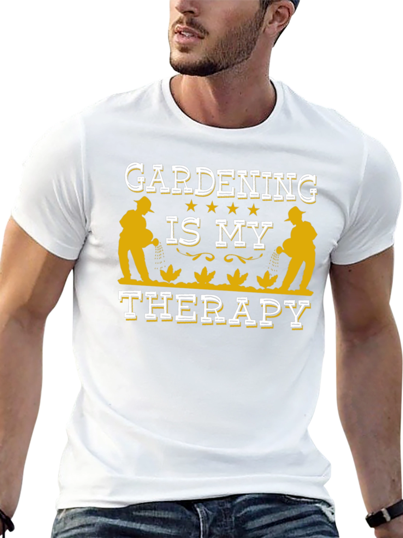 Gardening is My Therapy Graphic Tee