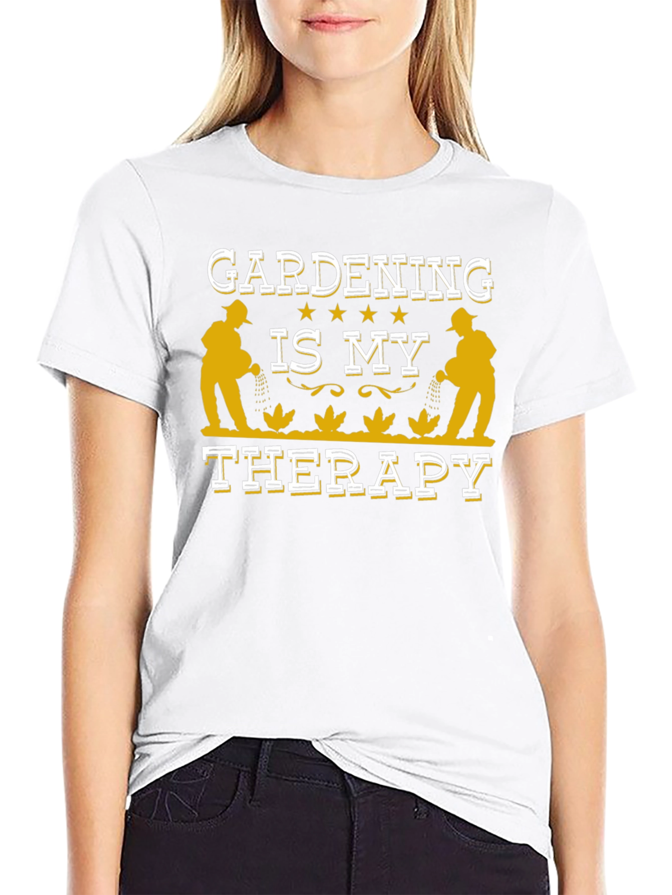 Gardening is My Therapy Graphic Tee