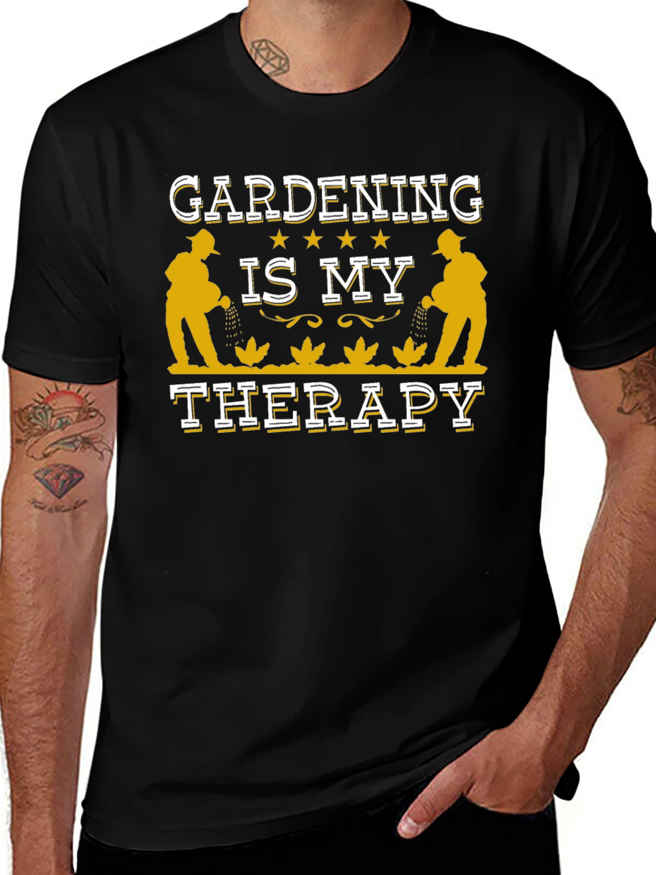 Gardening is My Therapy Graphic Tee