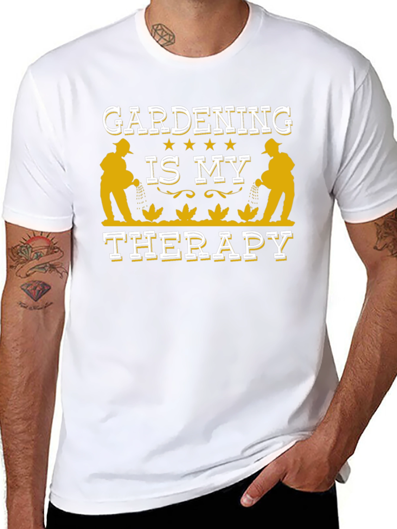 Gardening is My Therapy Graphic Tee