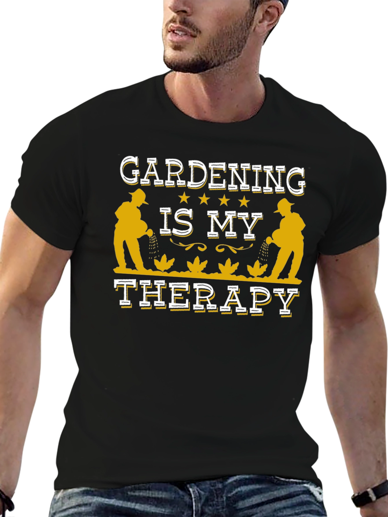 Gardening is My Therapy Graphic Tee