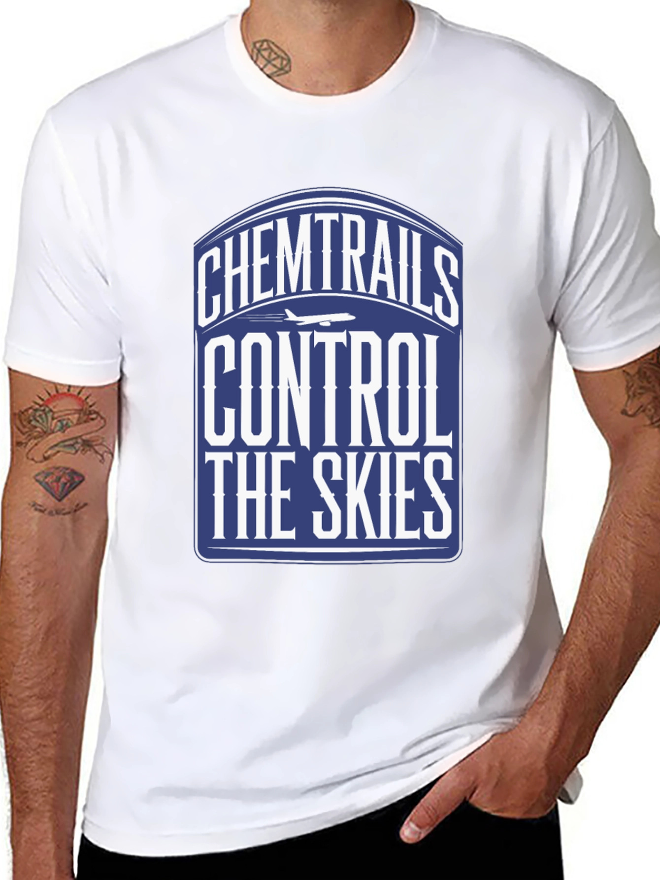 Chemtrails Control The Skies T-Shirt