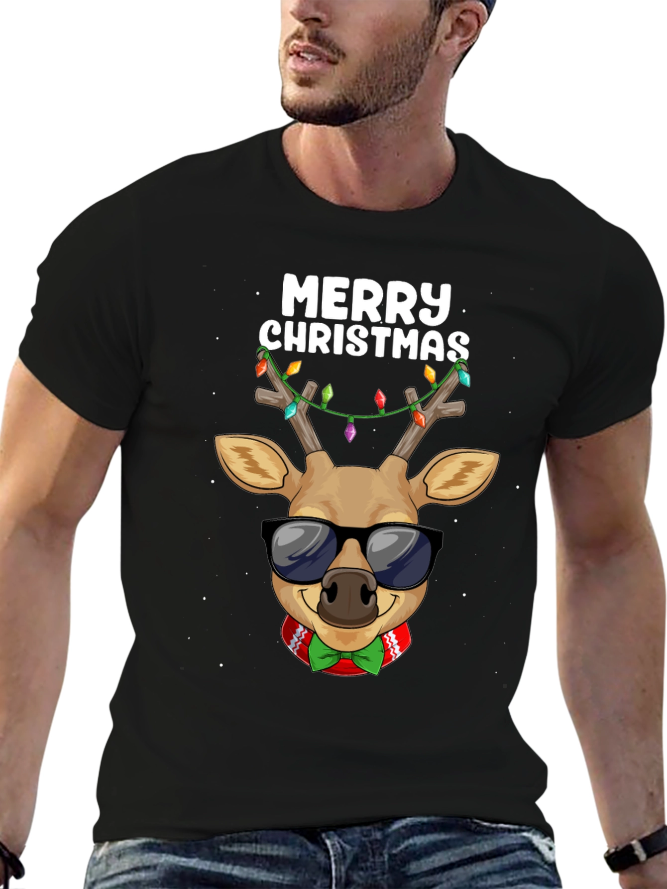 Merry Christmas Reindeer T-Shirt