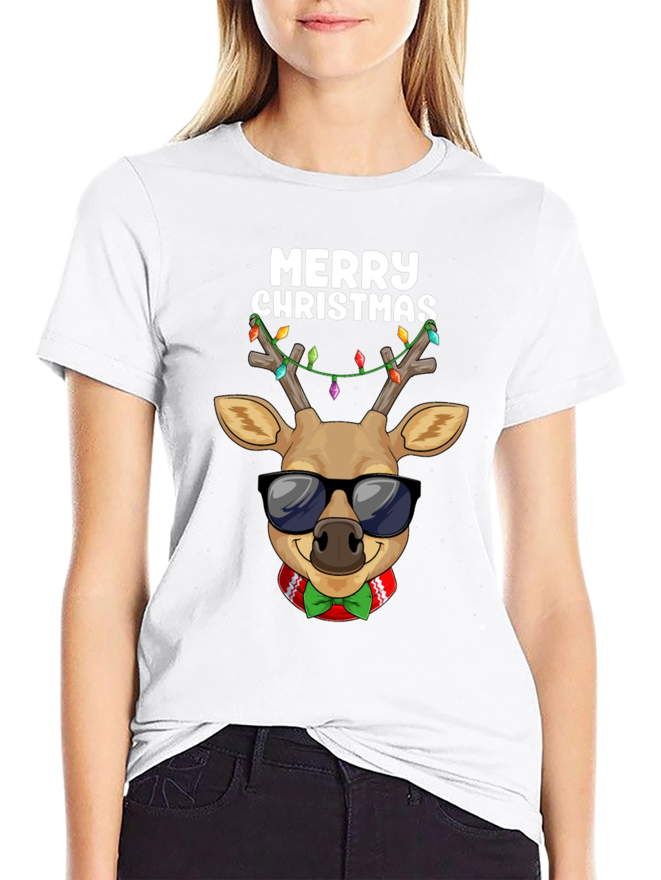 Merry Christmas Reindeer T-Shirt