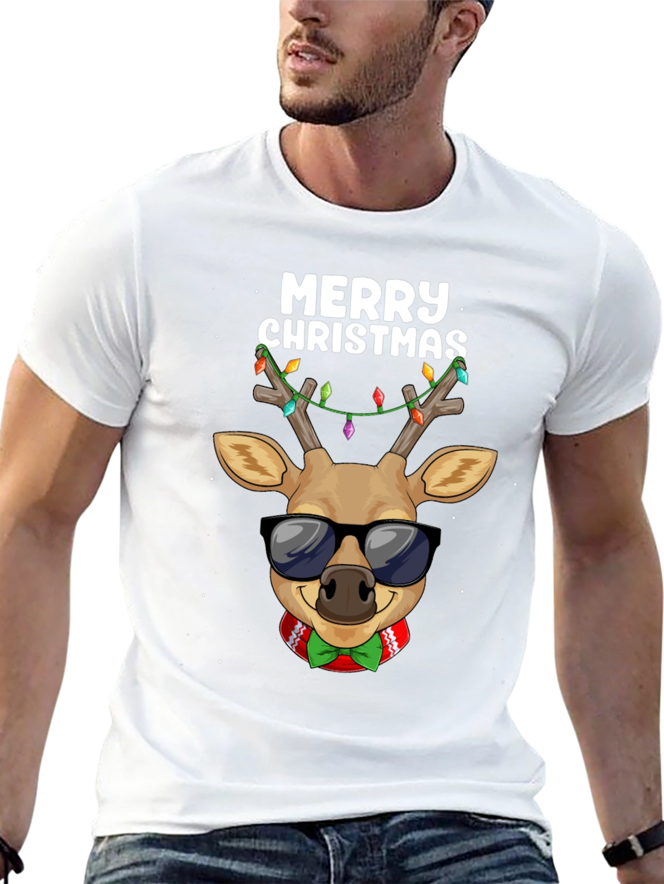 Merry Christmas Reindeer T-Shirt