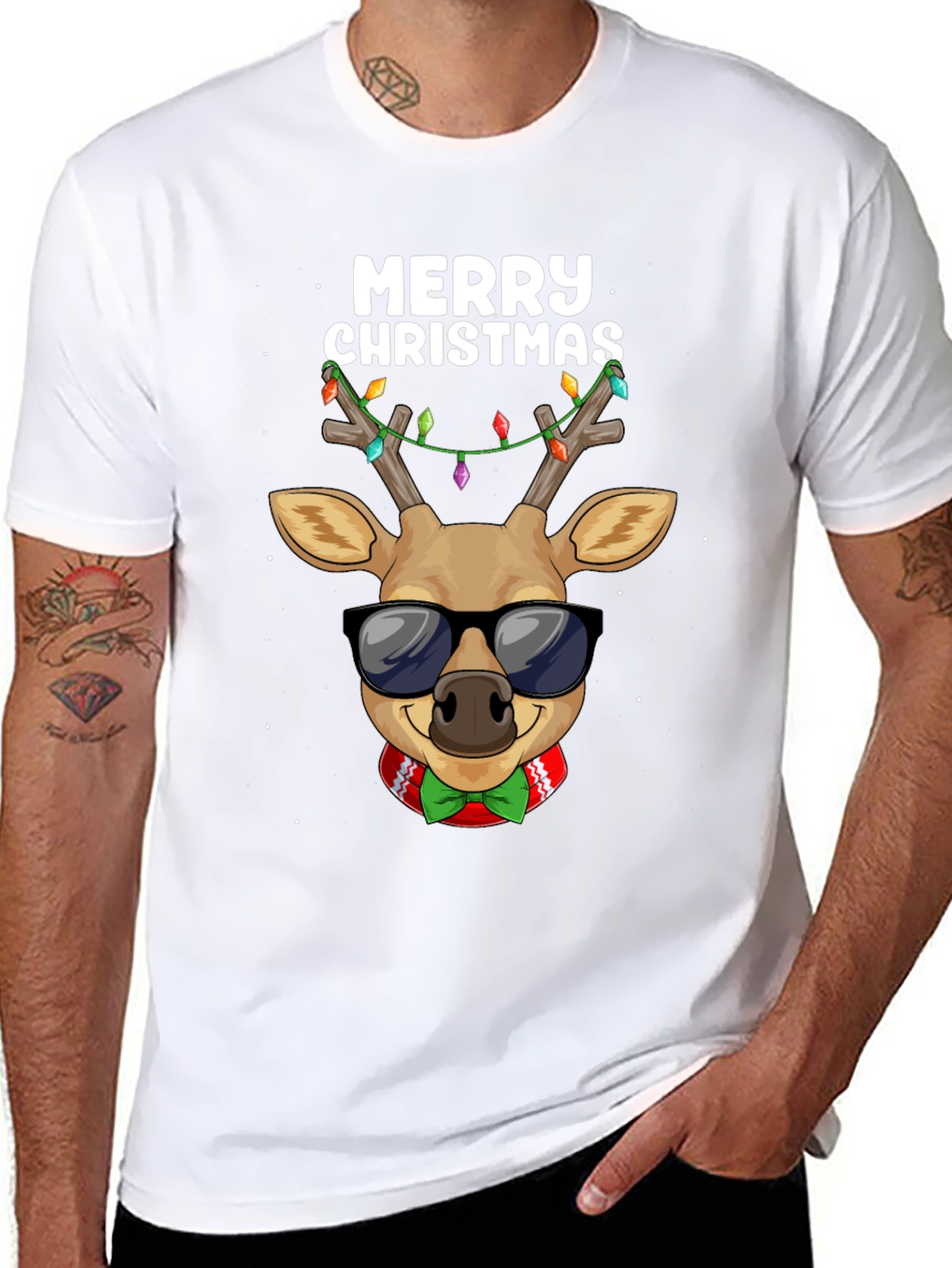 Merry Christmas Reindeer T-Shirt