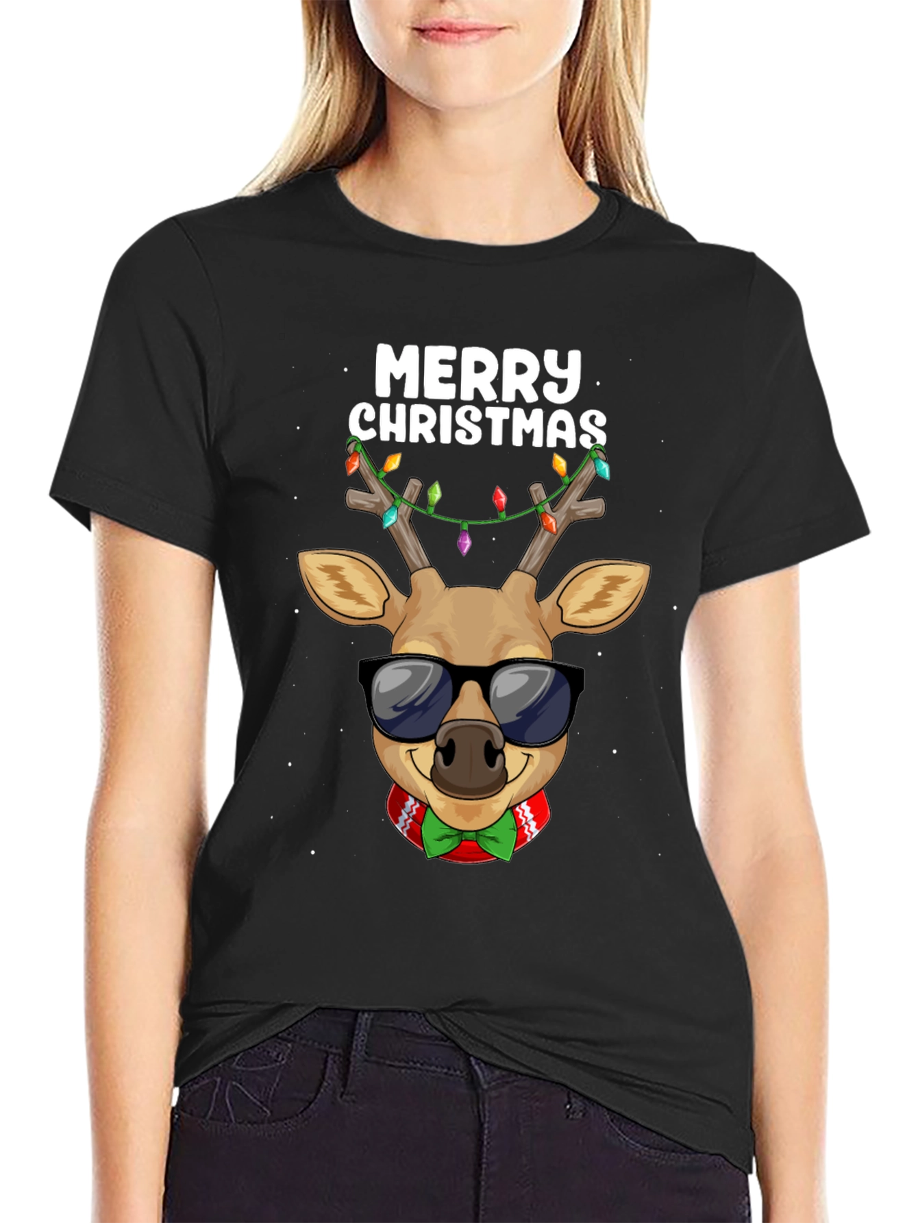 Merry Christmas Reindeer T-Shirt