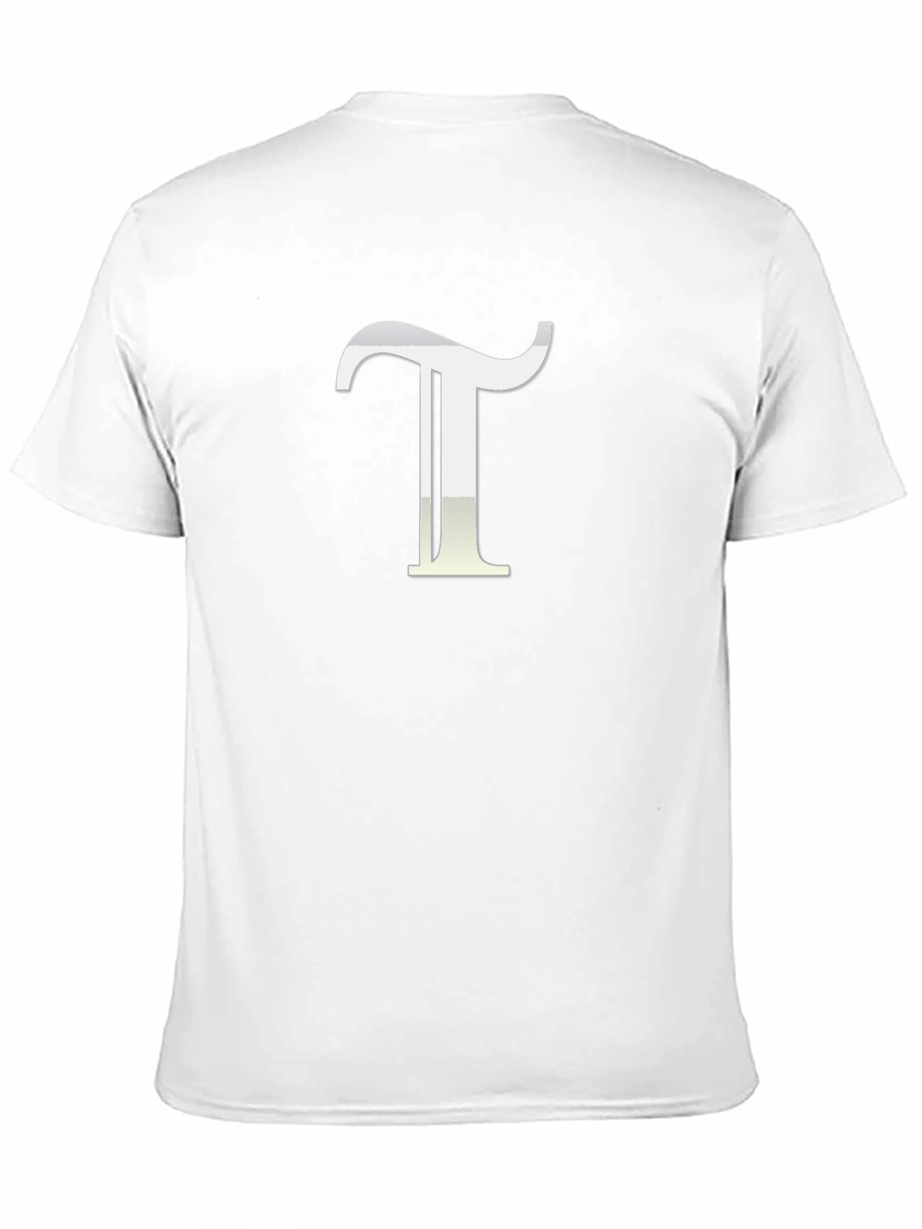 Initial T Graphic Tee - Black Cotton Comfort