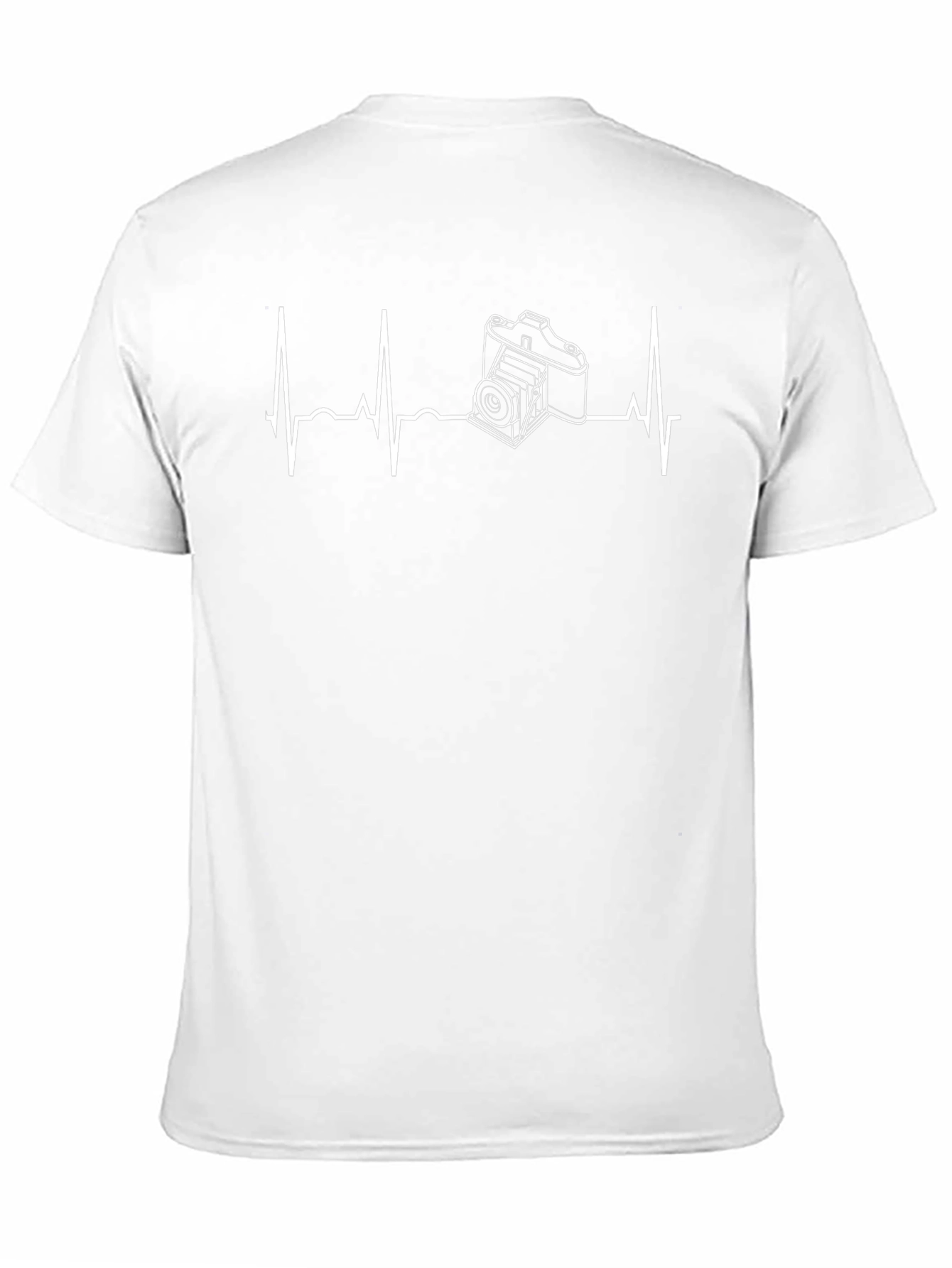 Camera Heartbeat Graphic Tee - Photographers Passion