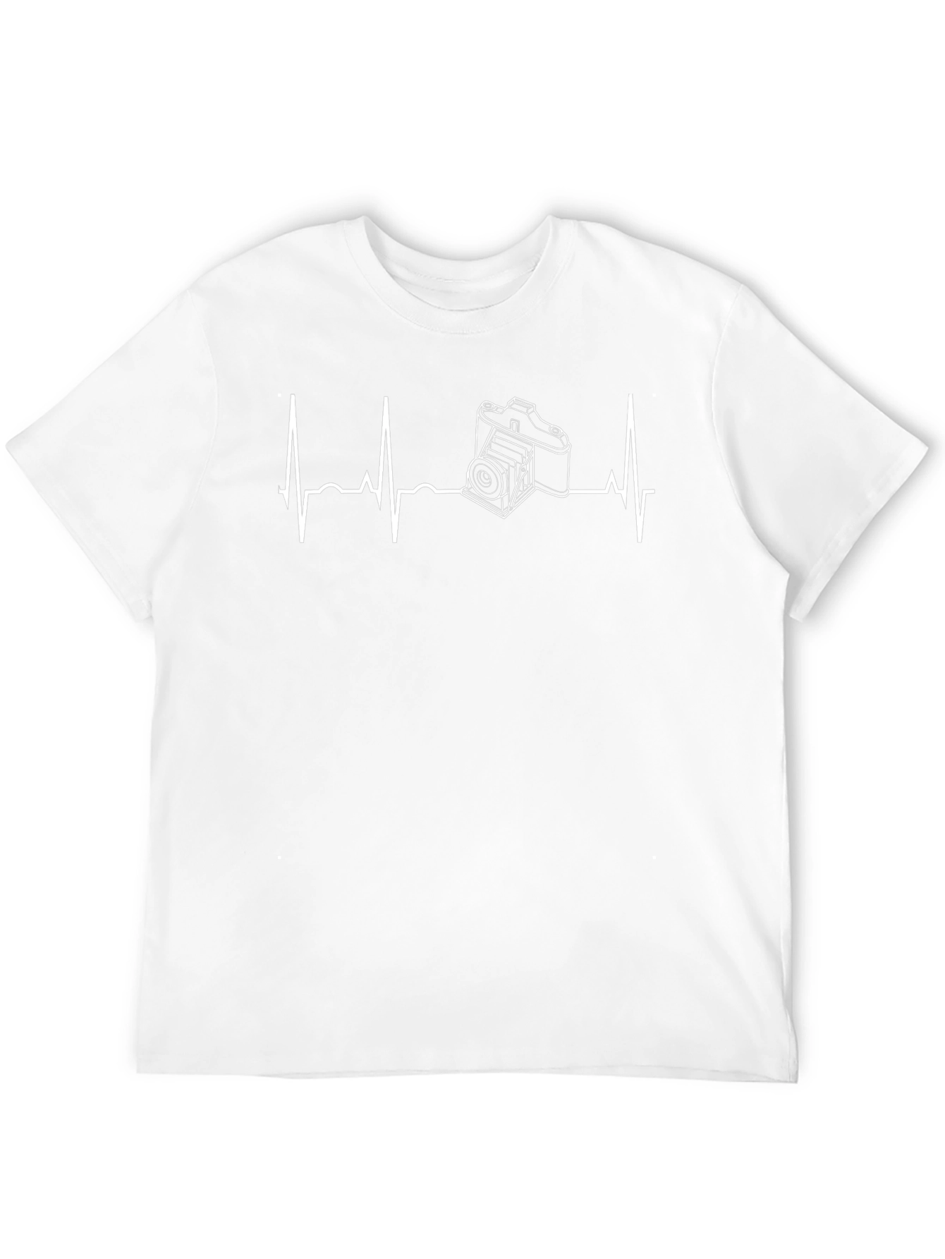 Camera Heartbeat Graphic Tee - Photographers Passion